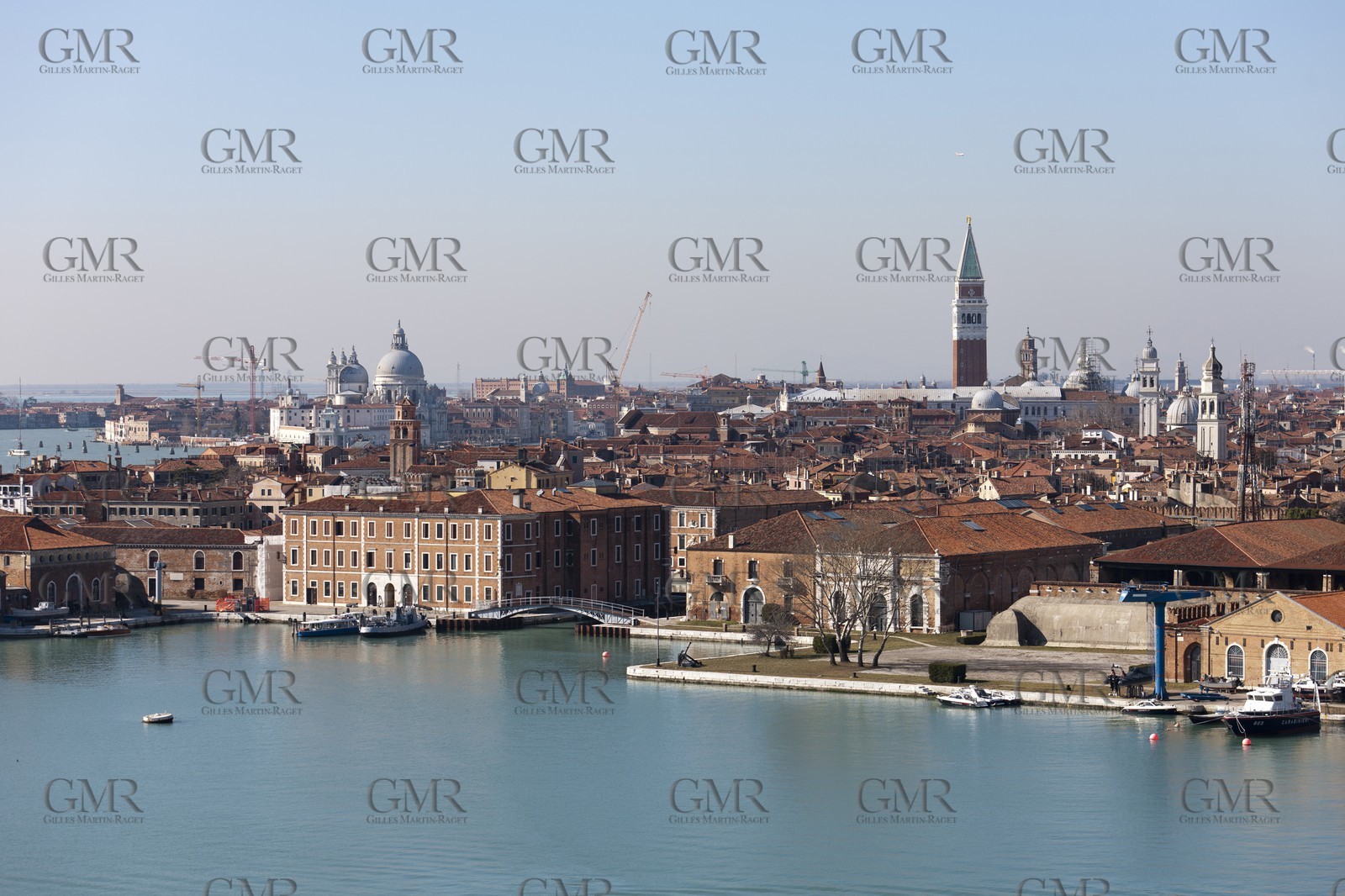 20 02 2012 - Venezia (ITA) - 34th America'sCup - Venezia 2012 America's Cup World Series - The Arsenale where the AC45 moorings, public village, media center and Club 45 will be located