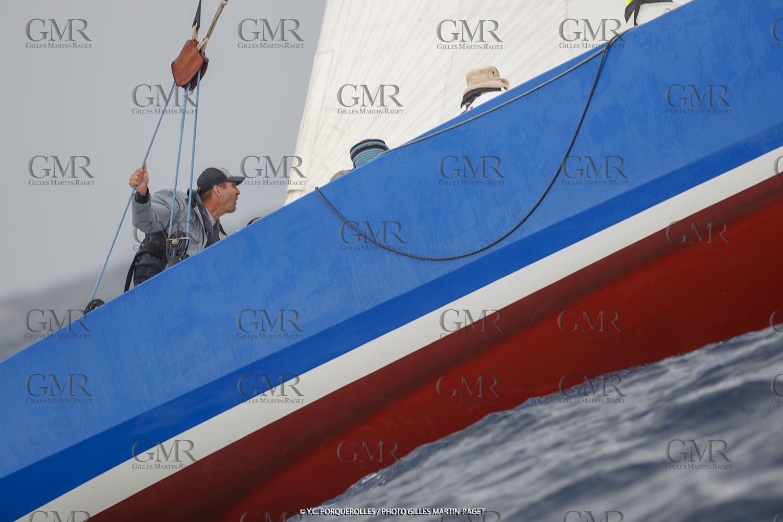 19 06 2024, Porquerolles Island (FRA), Championnat du monde des 12 m JI 2024, Race Day 1