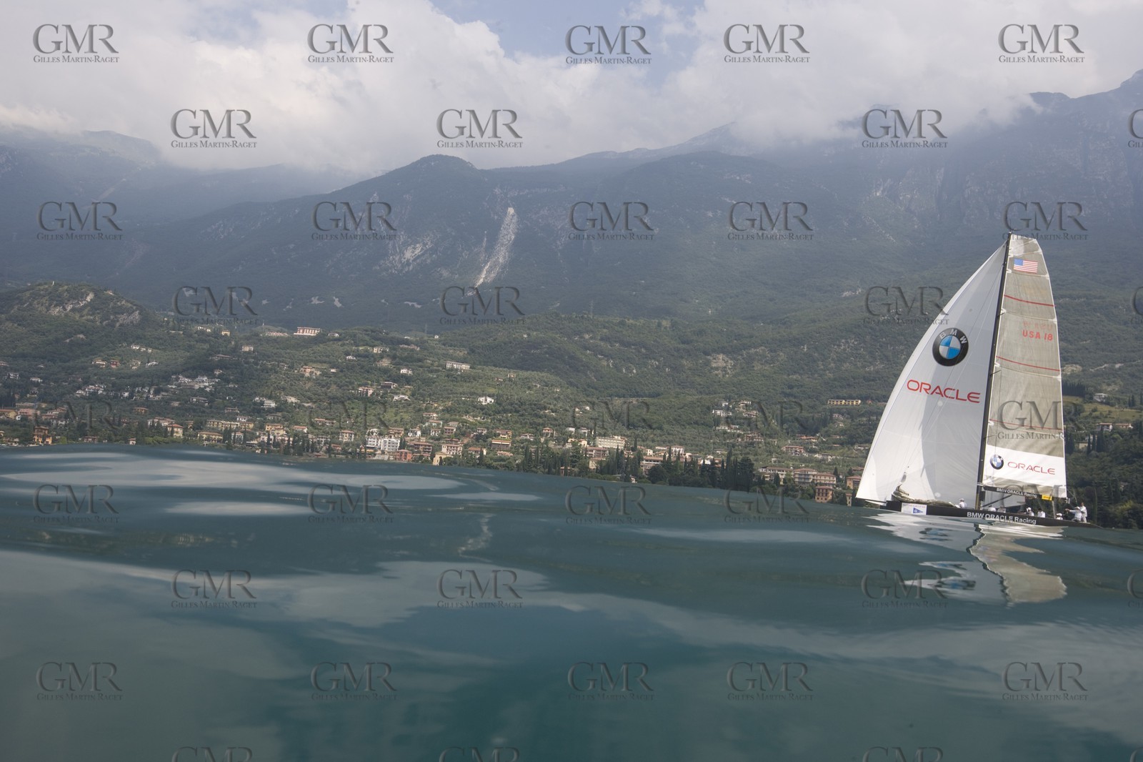 09 07 2008 - Malcesine (ITA, Lake Garda) - RC 44 World Championsship - Malcesine SLAM Cup 08 - Day 1