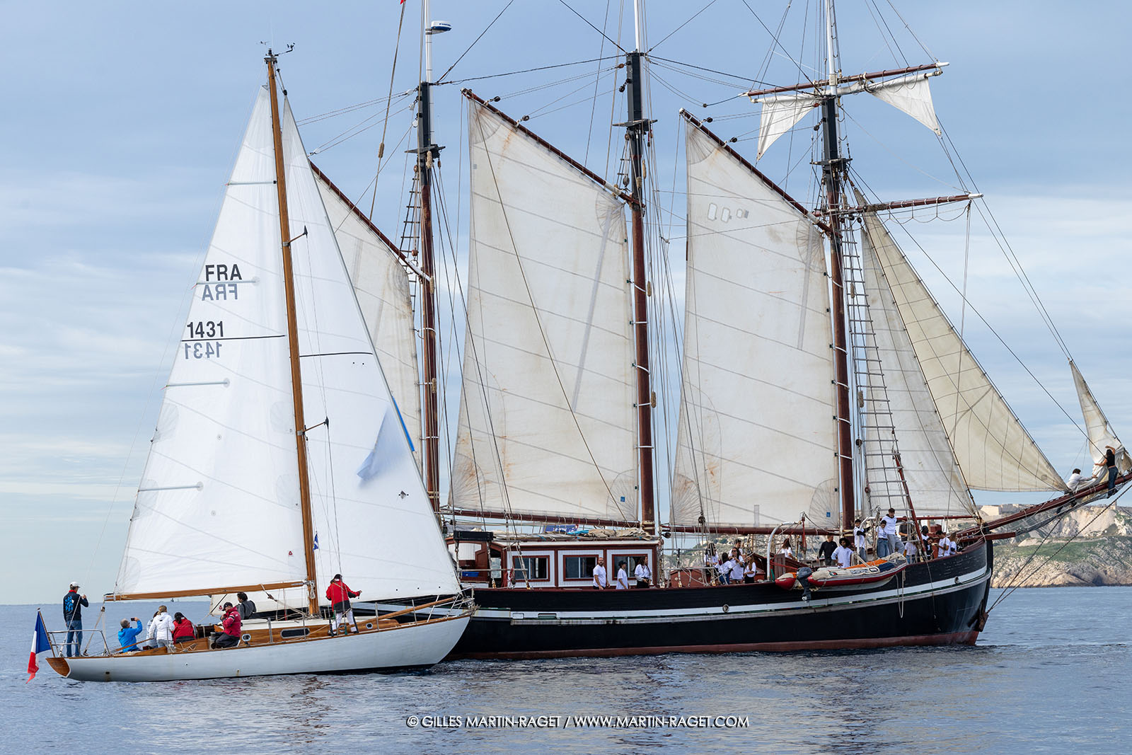 25 10 2025, Marseille (FRA), MED25 - Armada pour la Paix - Arrivée du Bel Espoir à Marseille