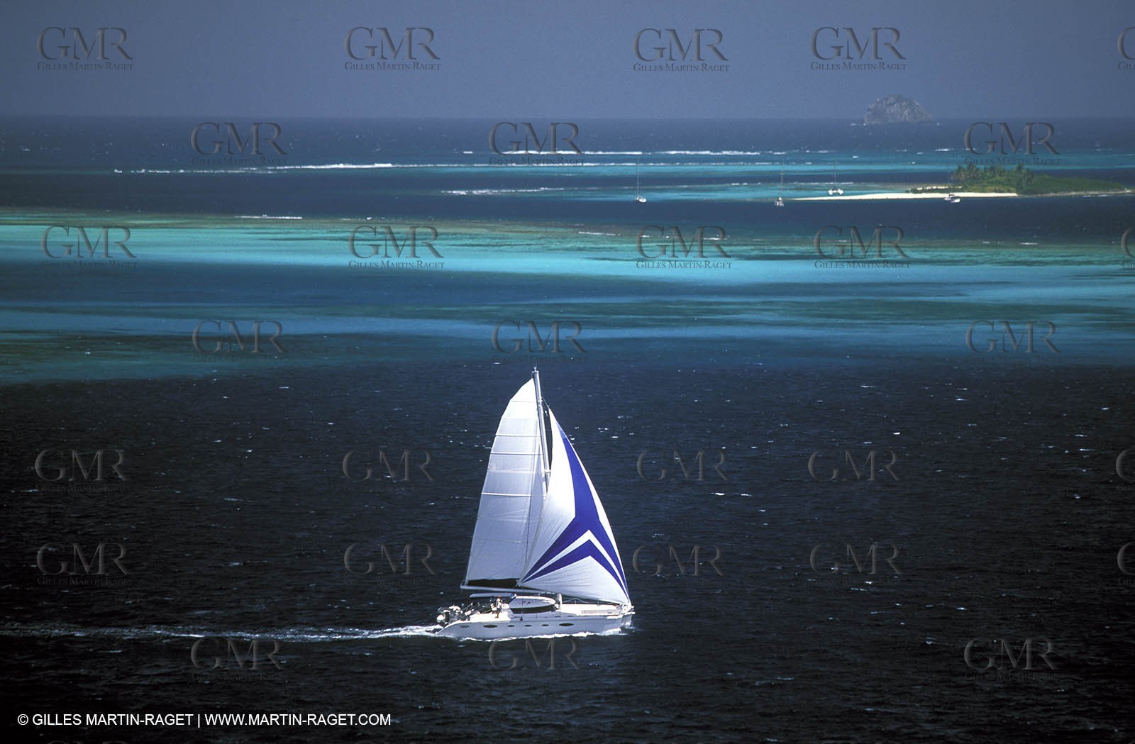 Cruising multihull sailing