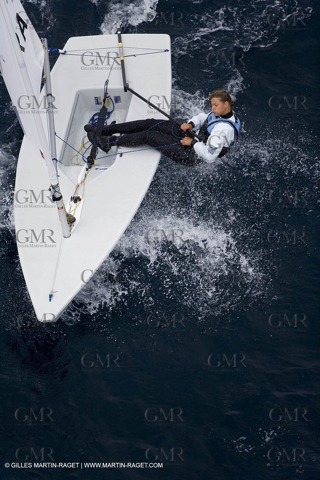 26 04 2007 - 2007 Semaine Olympique Française - Hyères (South of France) - Day 5 - Team France - Laser Radial - Steyaert Sarah