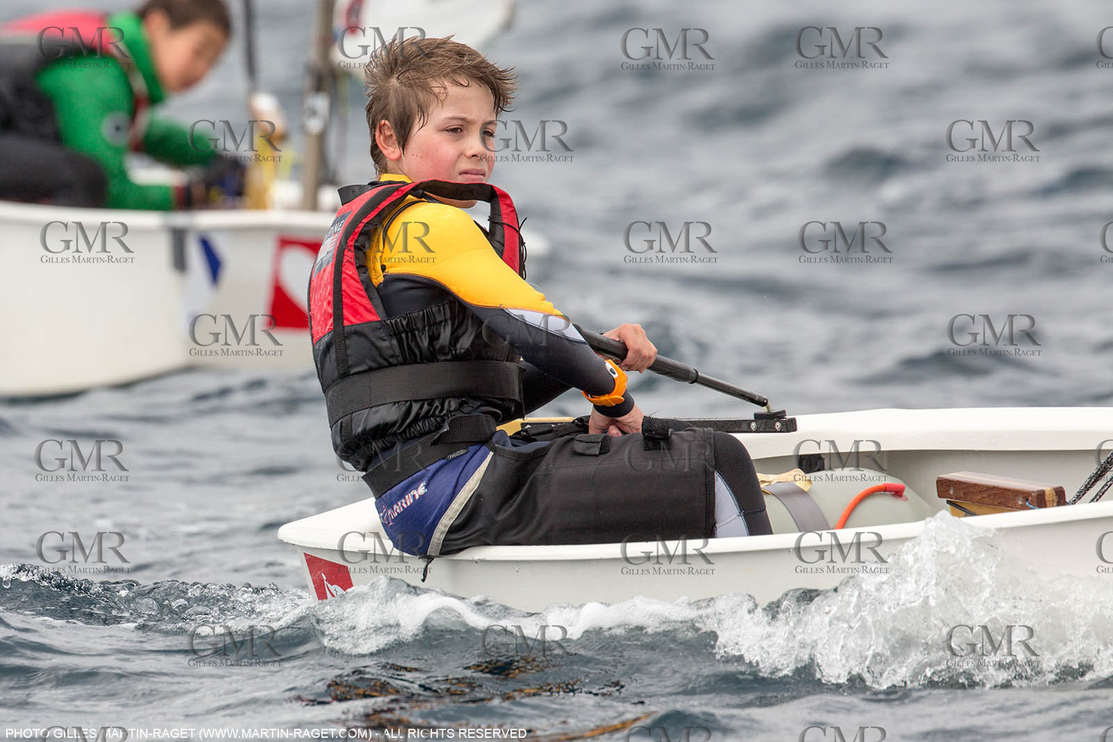 15 04 2016, Marseille (FRA,13), SNIM Dériveurs, Coupe Internationale de Printemps Optimist, Final Day