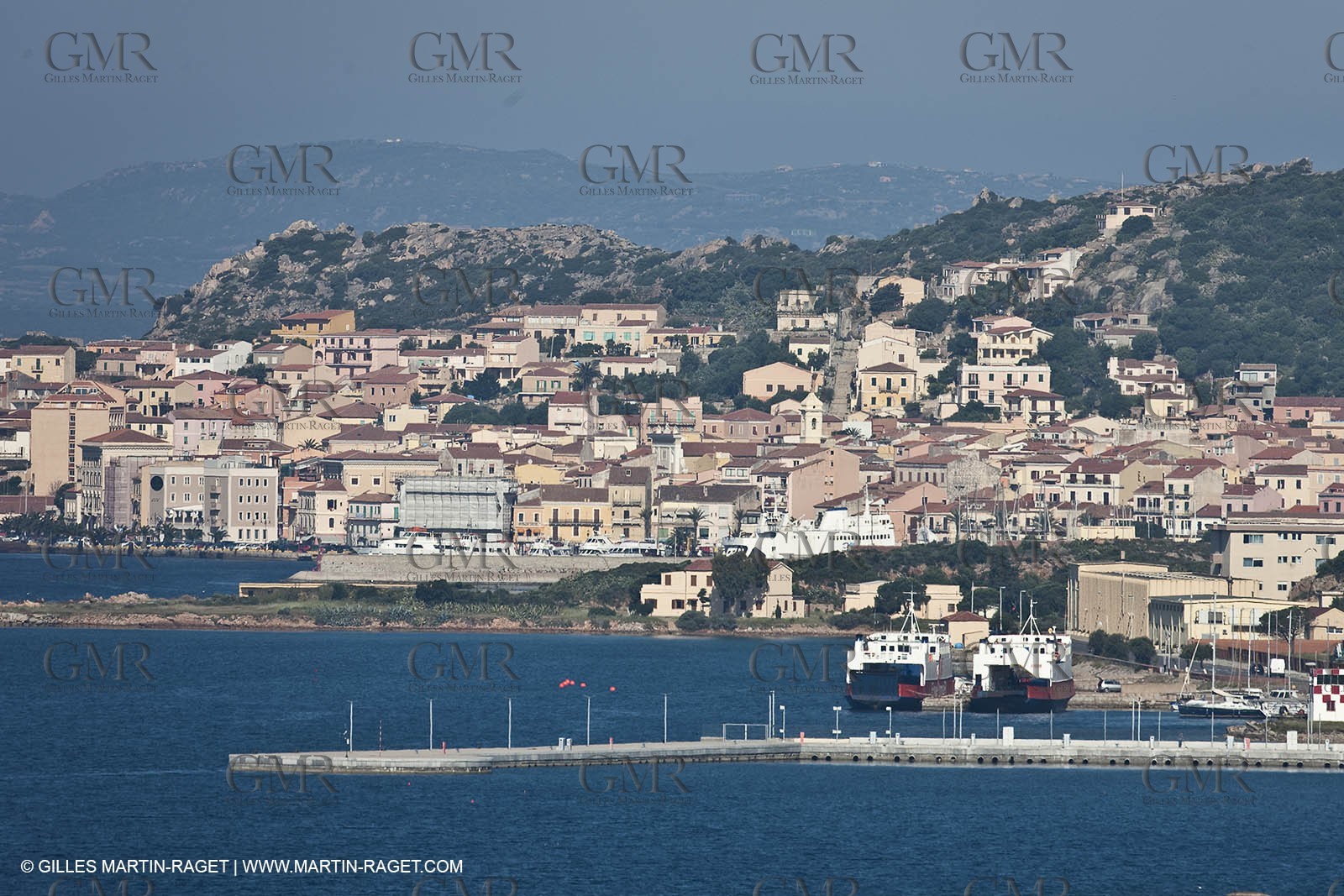 19 05 2010 - La Maddalena (ITA, Sardinia) - Carrano boatyard and Passo della Moneta Marina