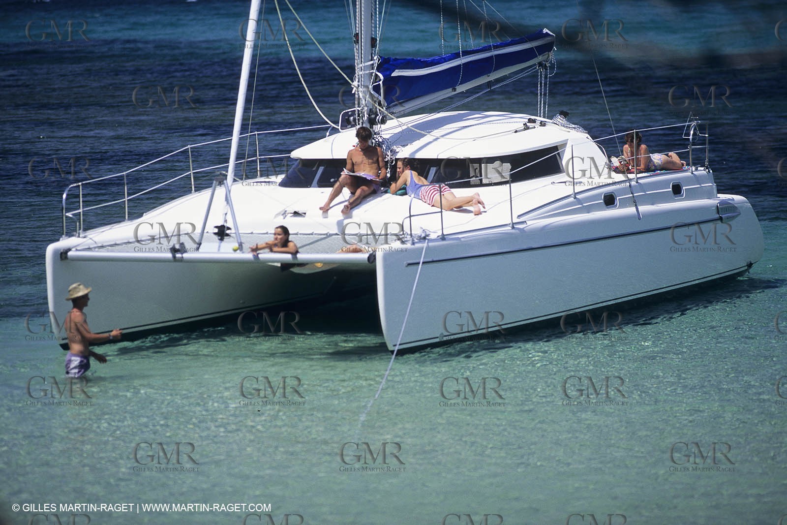 sailing - Cruising - Multihull at the mooring