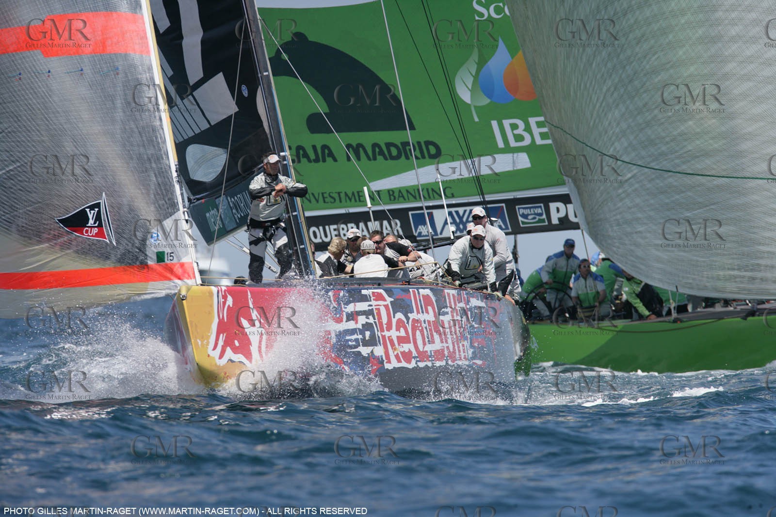 7 05 2007-Valencia (Spain)- 32nd America's Cup - Louis Vuitton Cup - RR2 - Day 9 - BMW ORACLE Racing