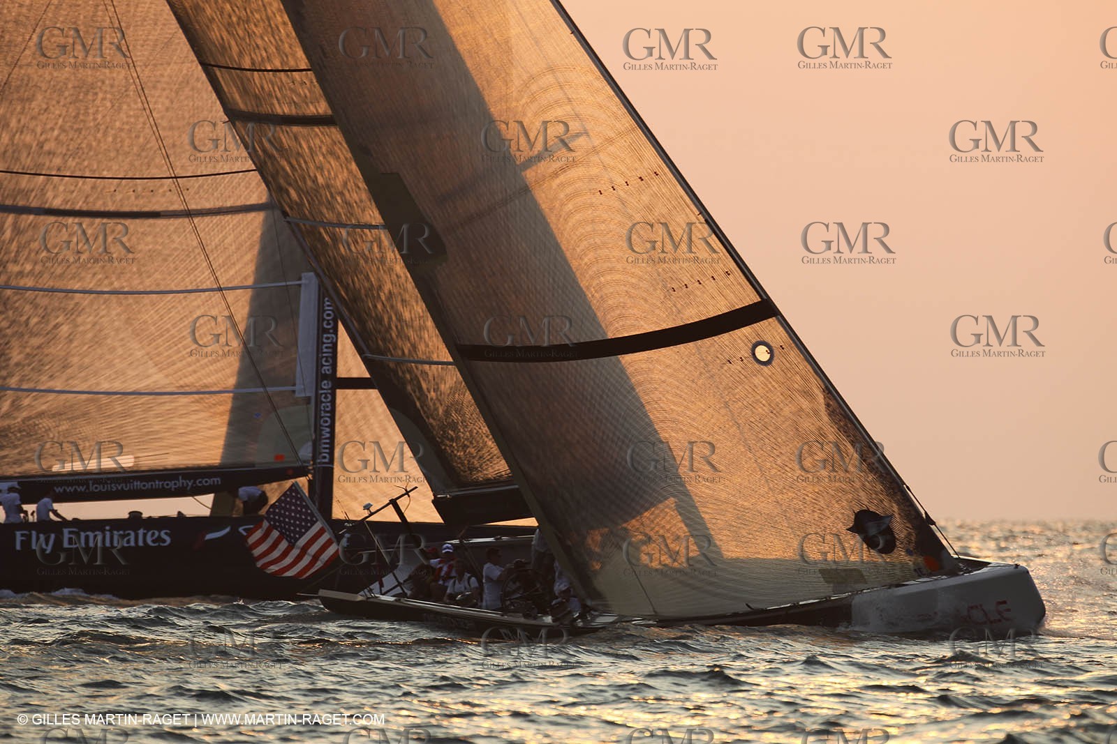 14 11 2010 - Dubai (UAE) - Dubai Louis Vuitton Trophy -  BMW ORACLE Racing - Race Day 1 - Vs All 4 one