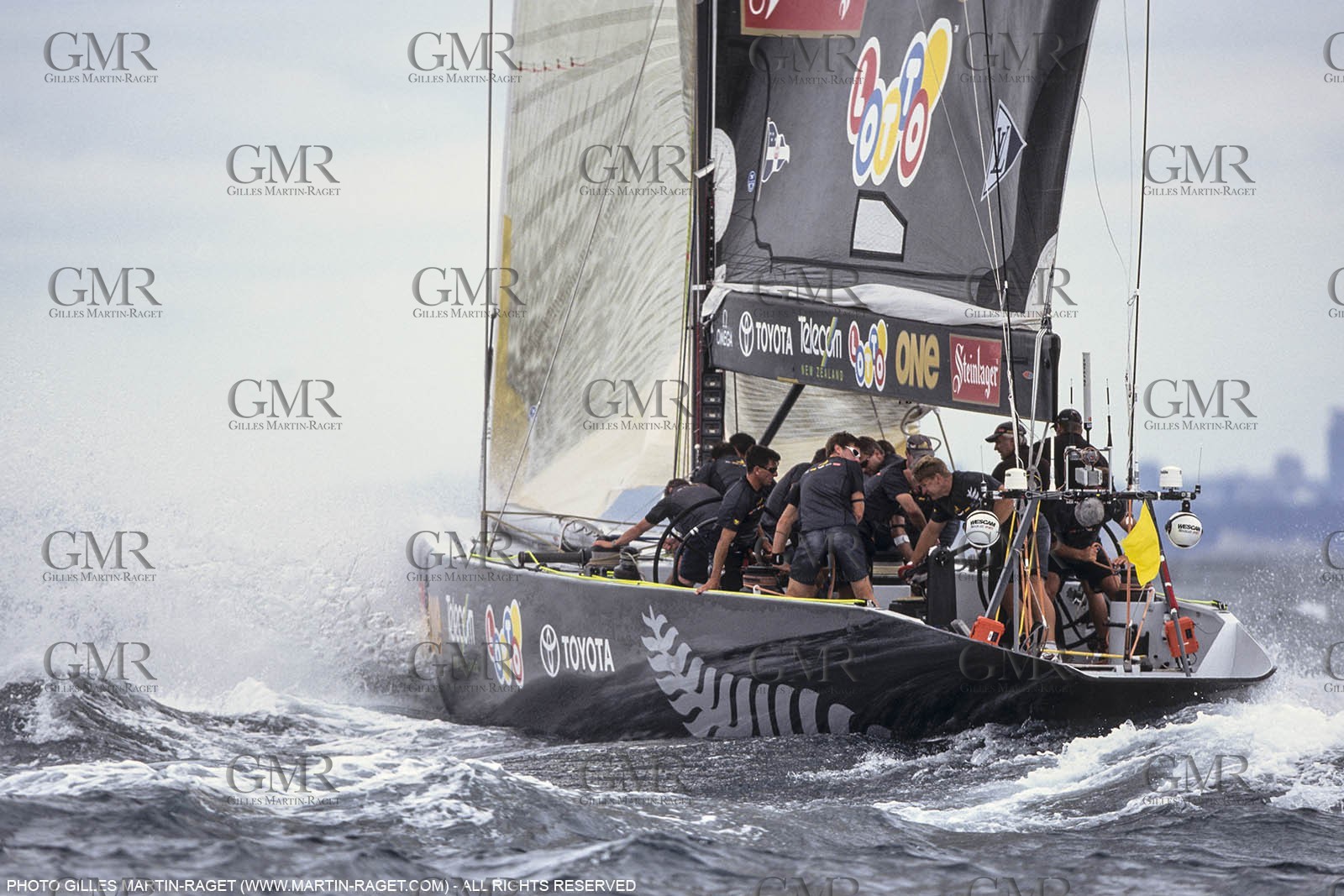 Courses à la voile, Coupe de l'America 2000, America's Cup 2000, Auckland (NZL)