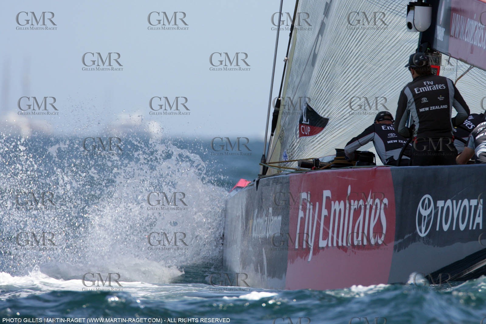 03 06 2007-Valencia (Spain)- 32nd America's Cup - Louis Vuitton Cup Final - Day 3