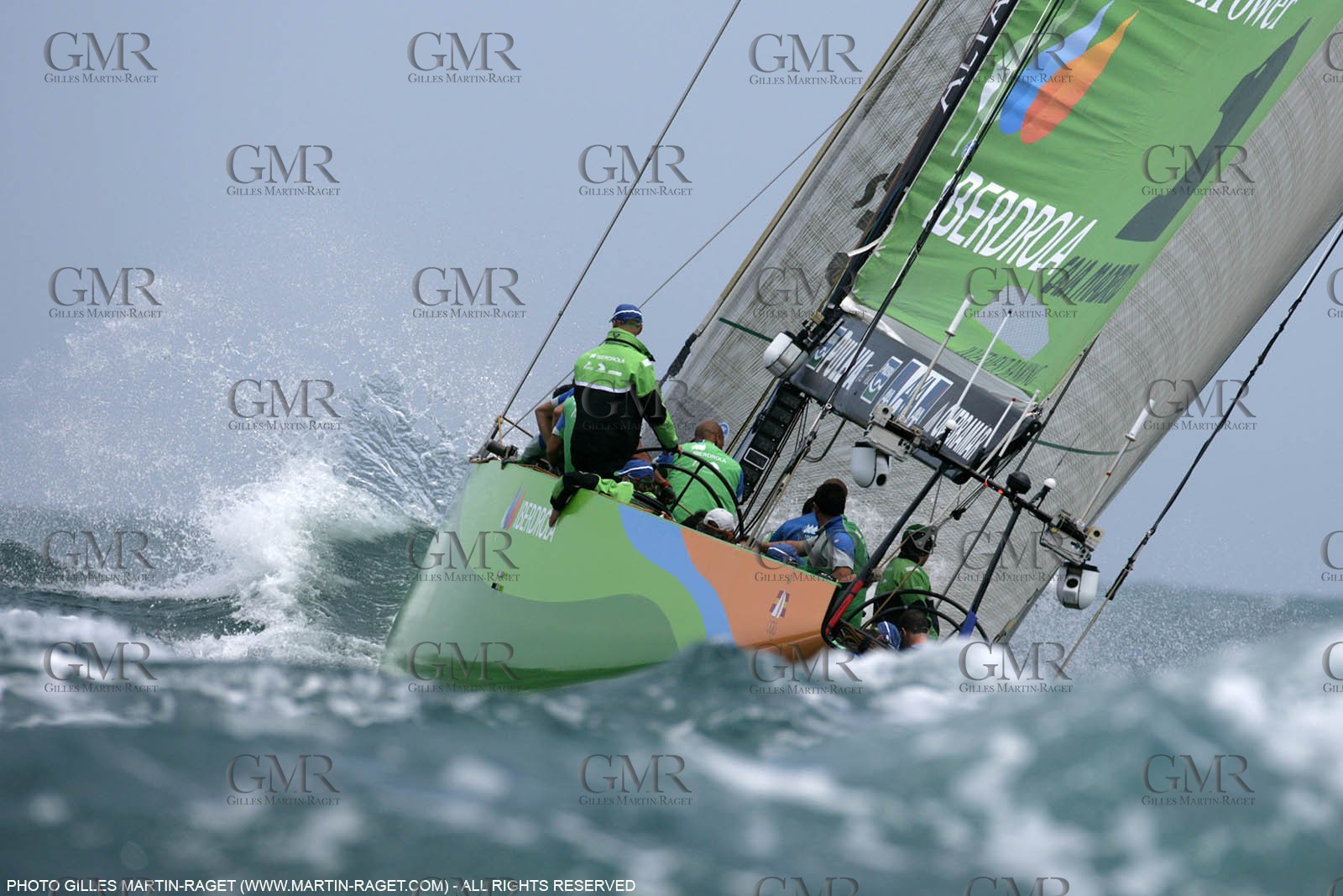 23 05 2007-Valencia (Spain)- 32nd America's Cup - Louis Vuitton Cup - Semi-final - Day 8