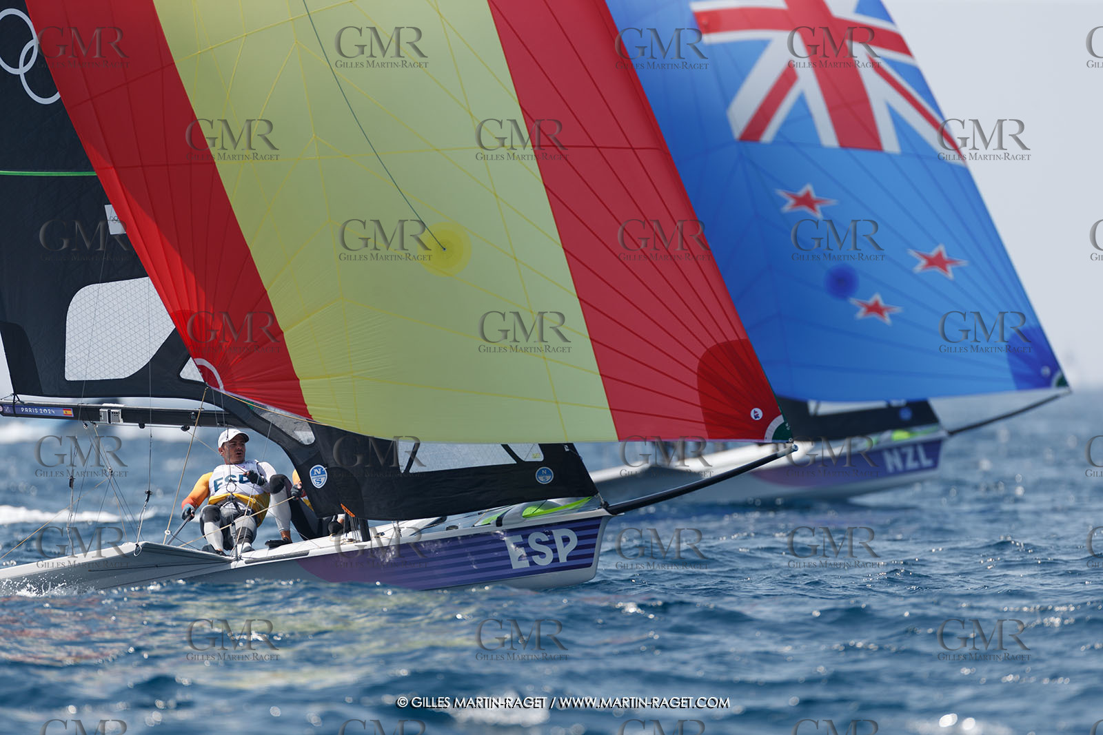 02 08 2024, Marseille (FRA), Paris 2024 Olympic Games, Sailing, Race Day 5,
