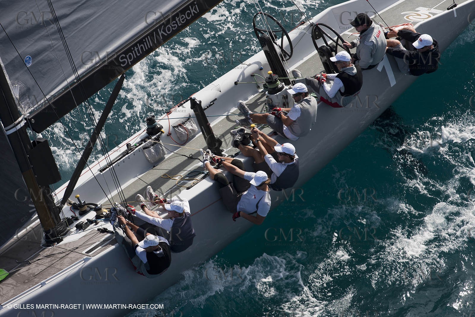 10 12 2010 - Miami (USA, FLA) - 2010 RC 44 World Champîonship - Oracle RC 44 Cup Miami - Day 5 - Fleet racing