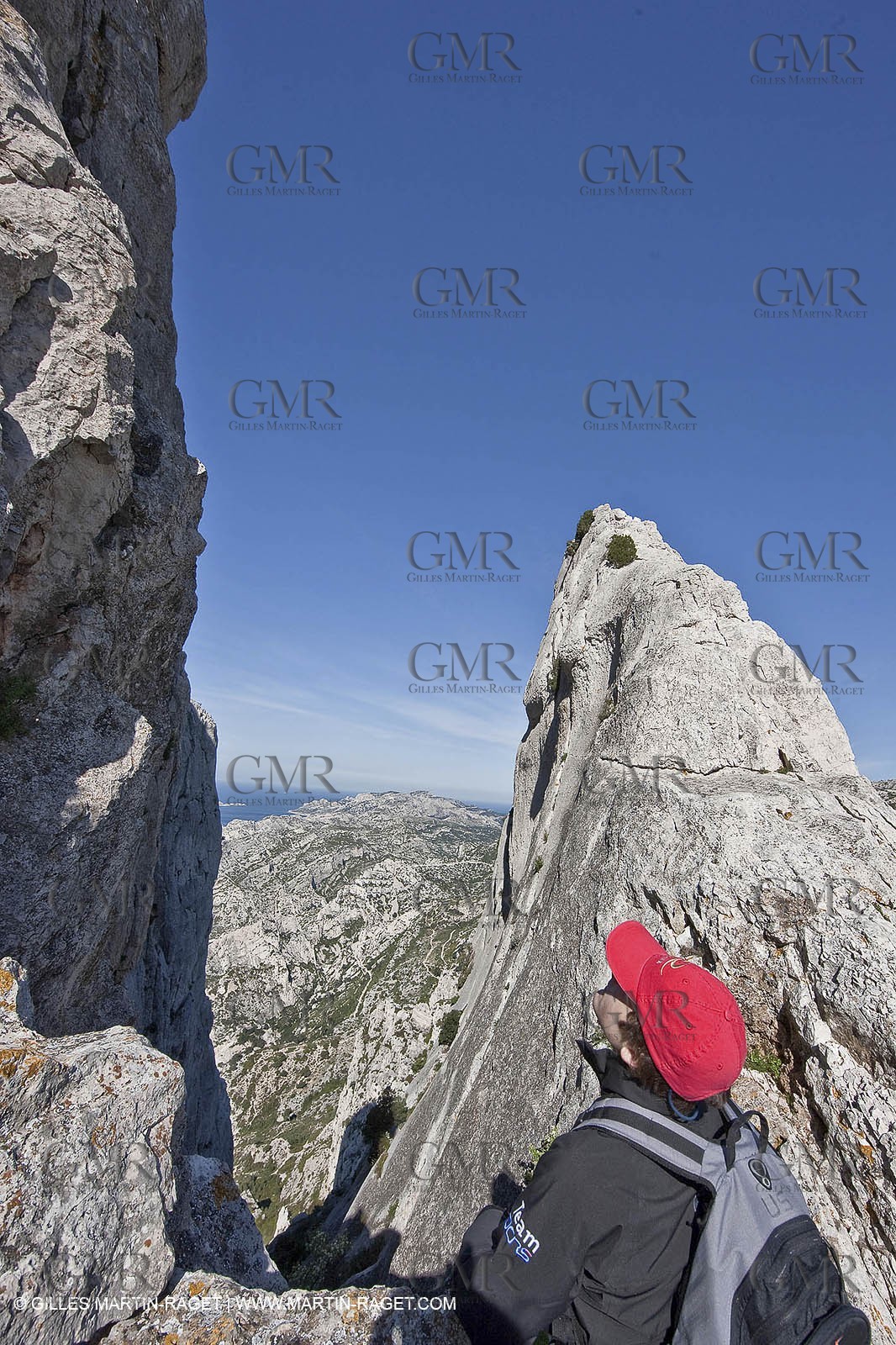 30 04 2009 - Marseille (FRA, 13) - Les Calanques - Couloir du Candelon