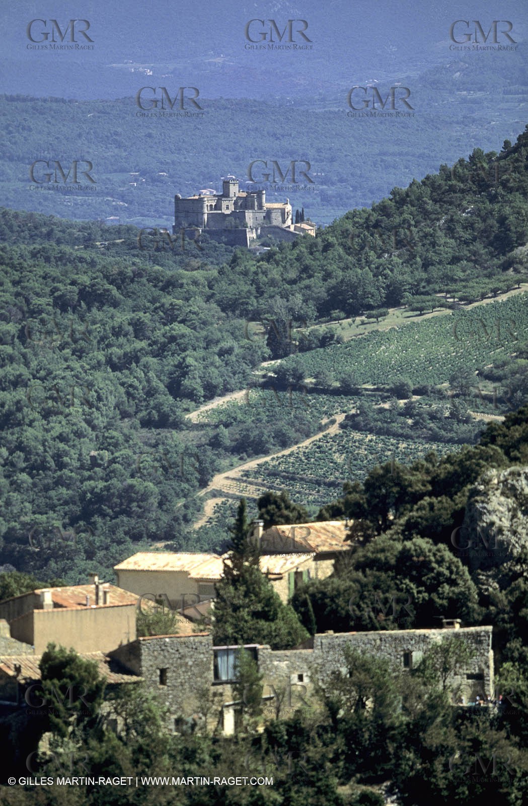 Dentelles of Montmirail - Suzette - Barroux castle