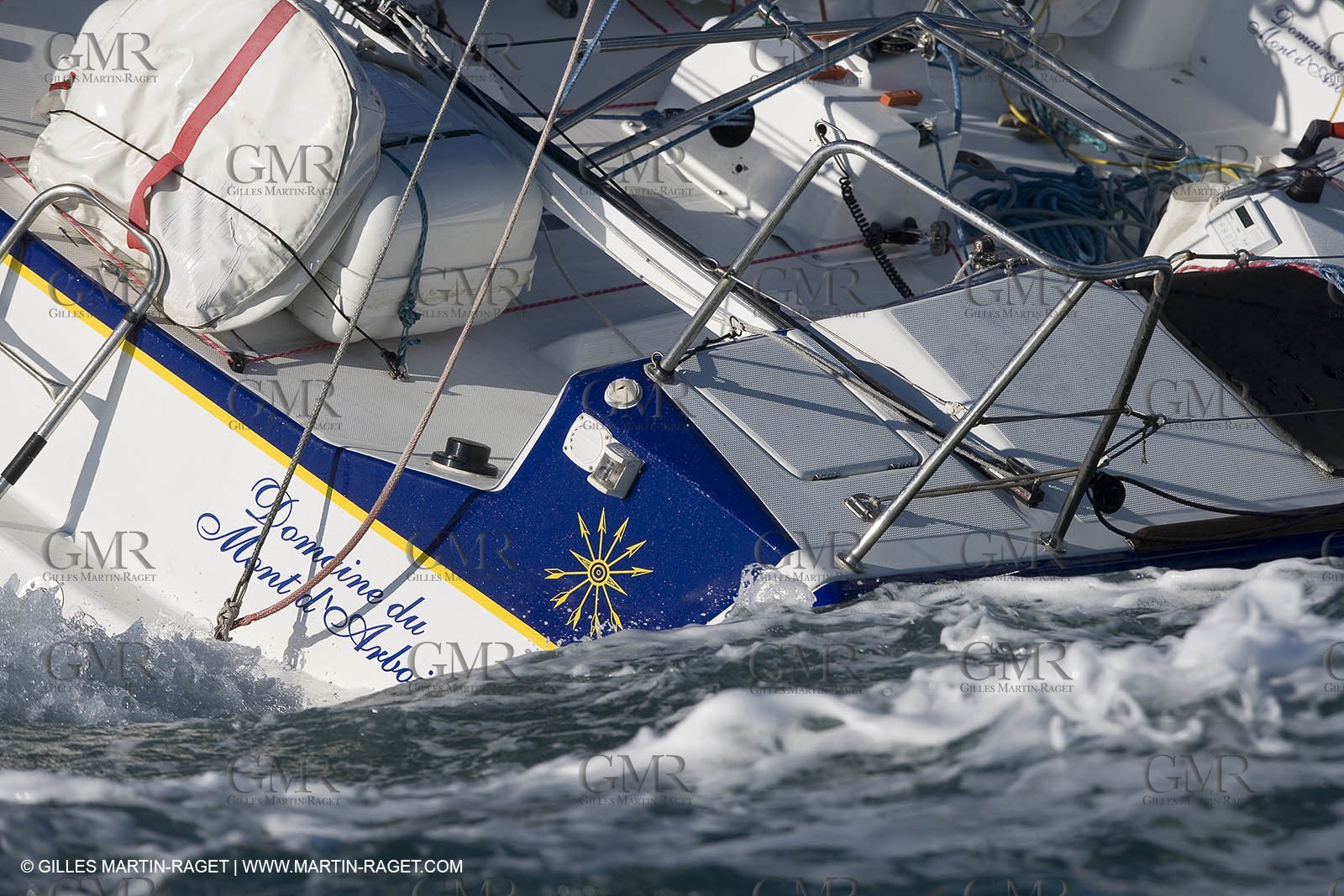 15 02 2007 - La Grande Motte (FRA) - Onedesign Figaro II - Thierry Duprey du Vorsent (Domaine de Monts d'Arbois)