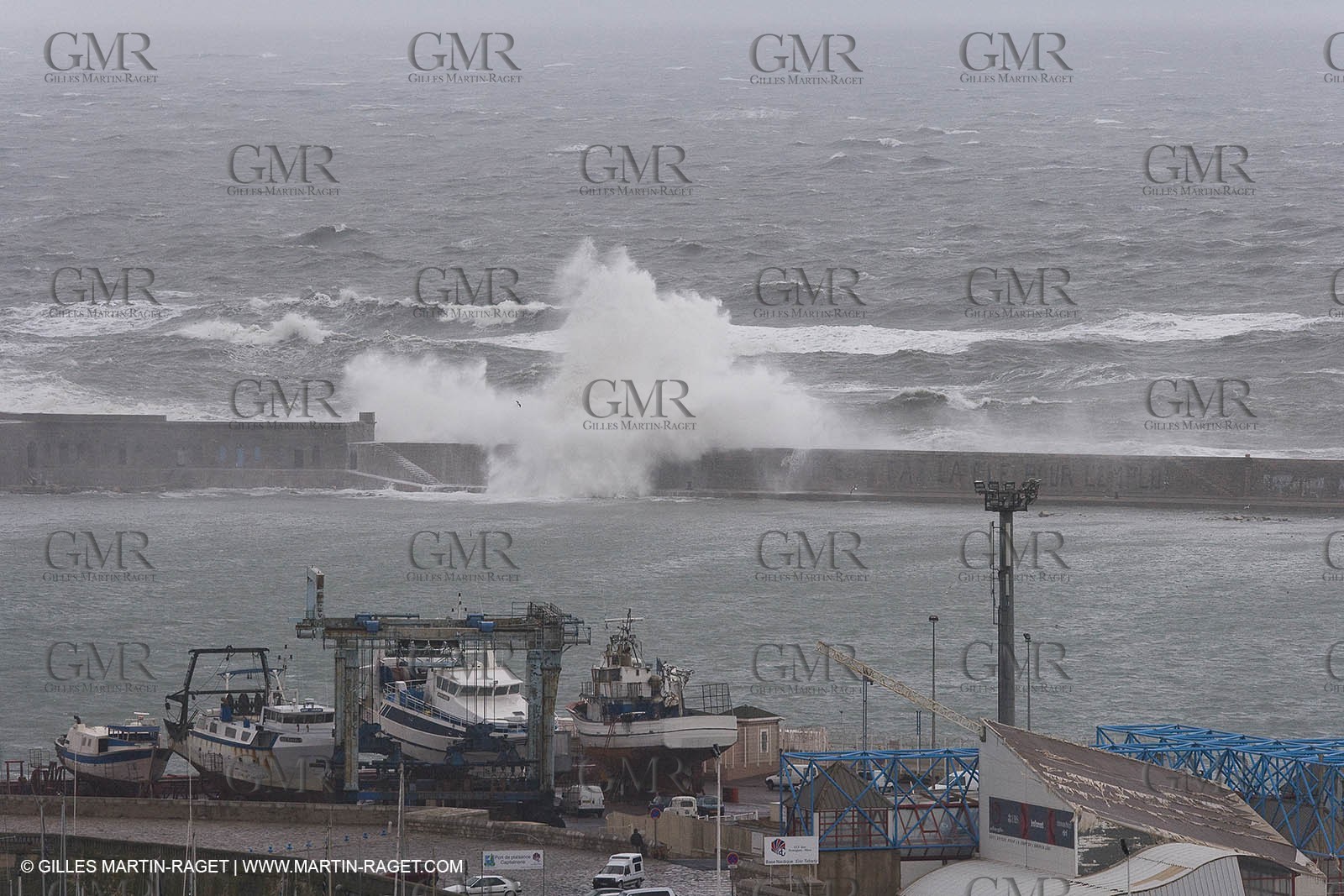 04 01 2008 - Sète (FRA,34) - Easterly gale