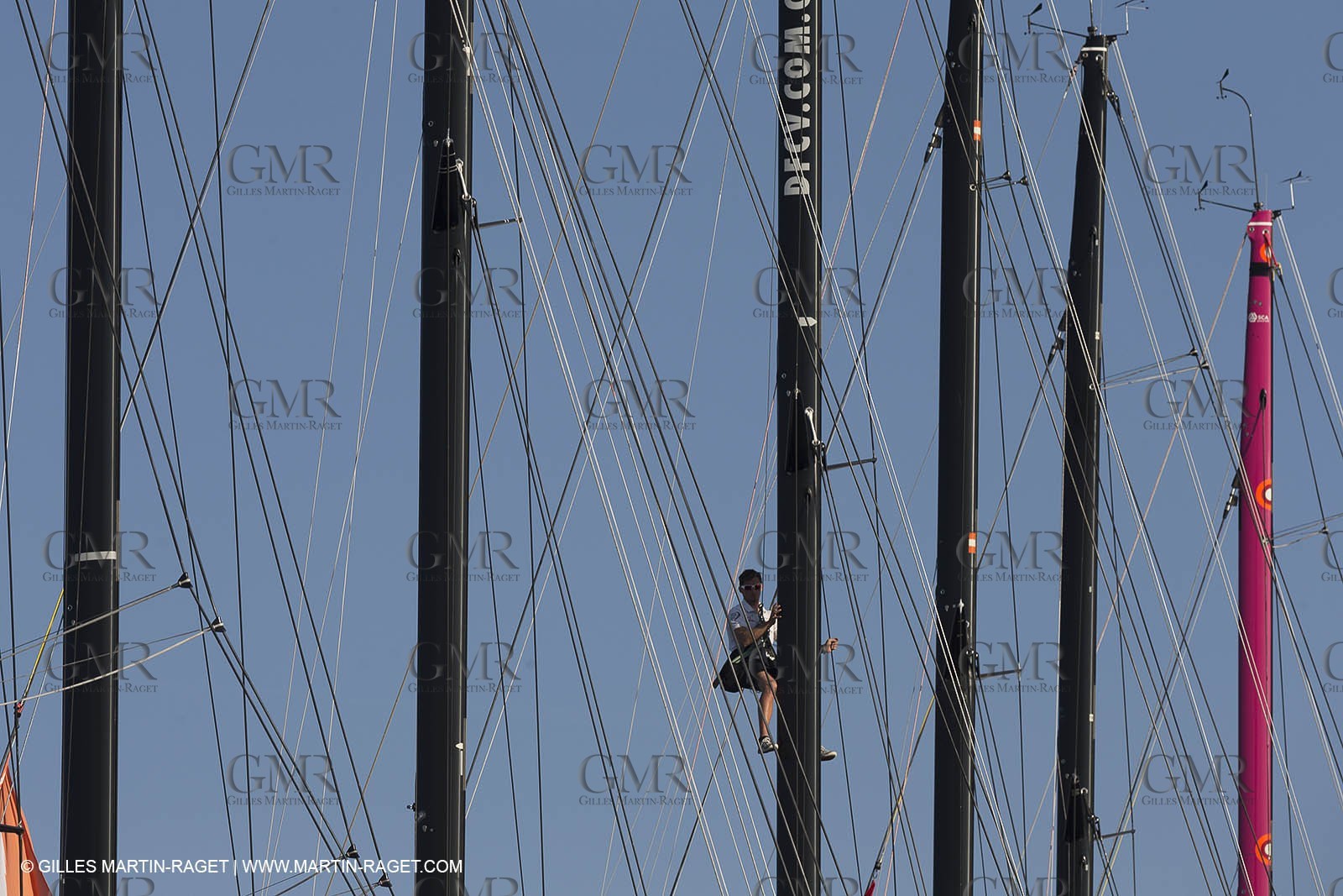 07 10 2014, Alicante (ESP), Volvo Ocean Race 2014-15, Team Alvimedica