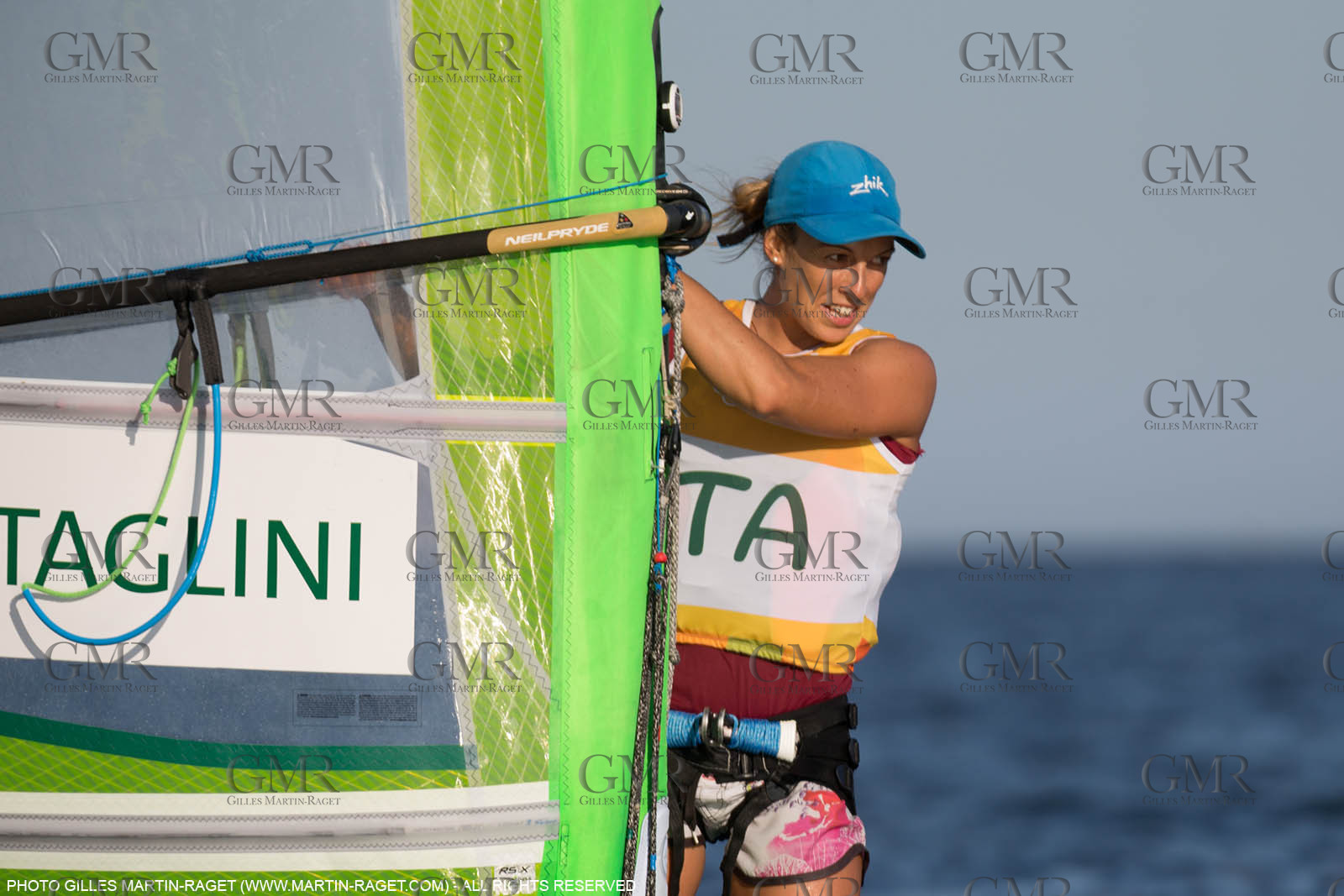 14 08 2016, Rio de Janeiro (BRA), 2016 Olympic Games, Sailing, RSX Women medal race, Flavia Tartaglini (ITA)