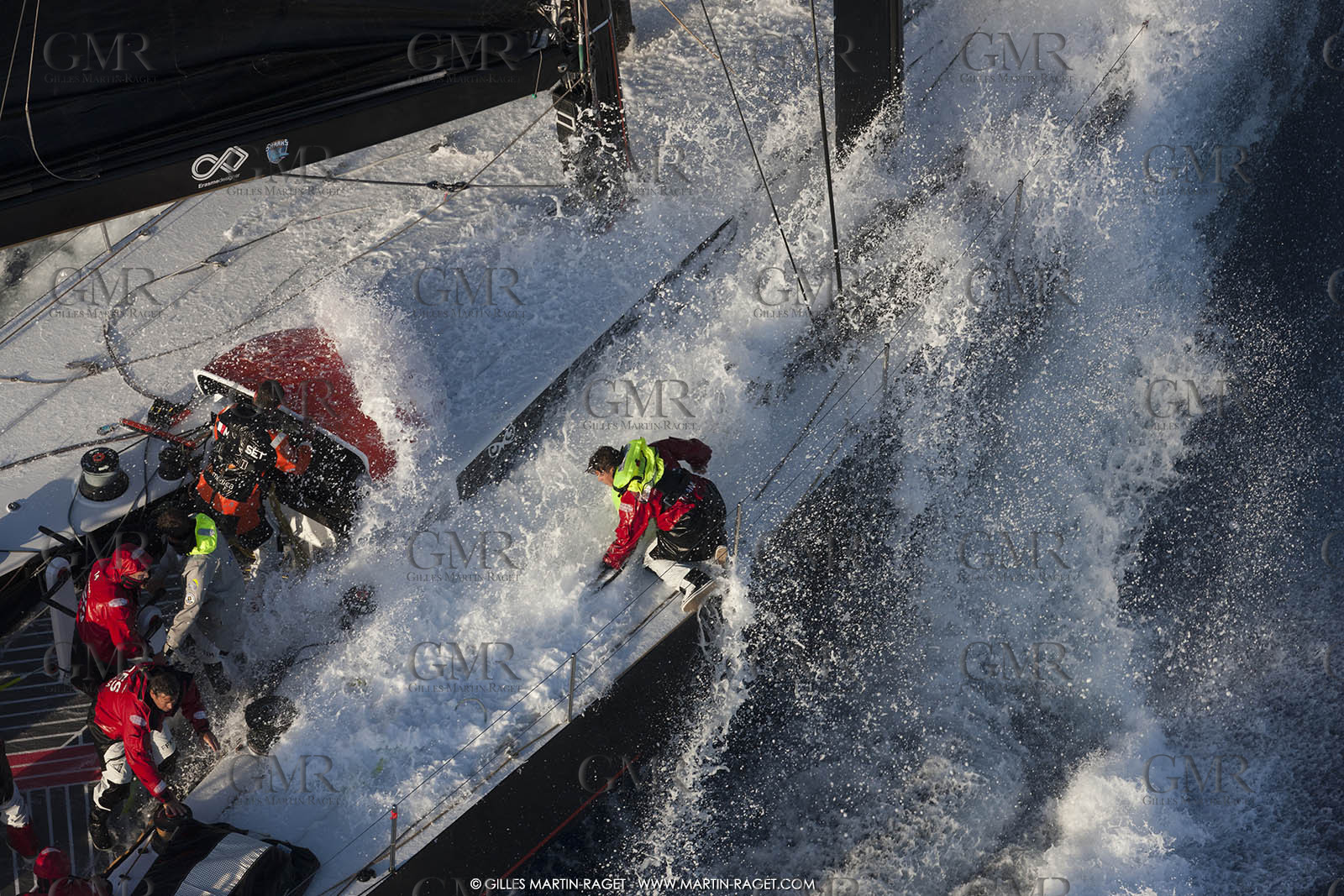09 10 2017, Calvi (FRA,20), VOR 70 Babsy, Tentative de record autour de la Corse à la voile, skipper Franck Cammas