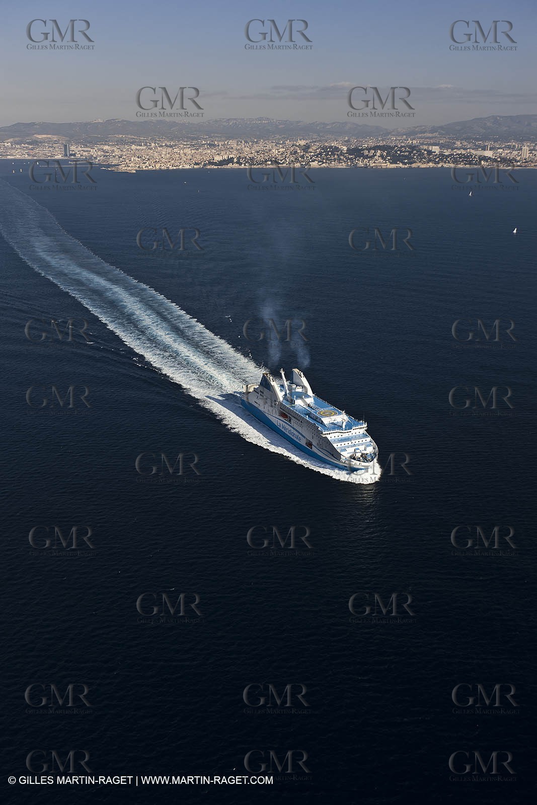 14 01 2012 - Marseille (FRA,13) - La Meridionale shipping company - the Piana off Marseille and the Calanques