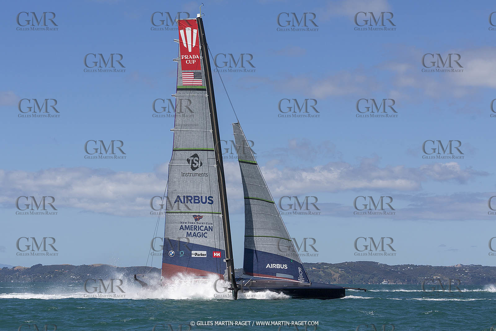 11 01 2021, Auckland (NZL), 36th America's Cup, Practice Racing
