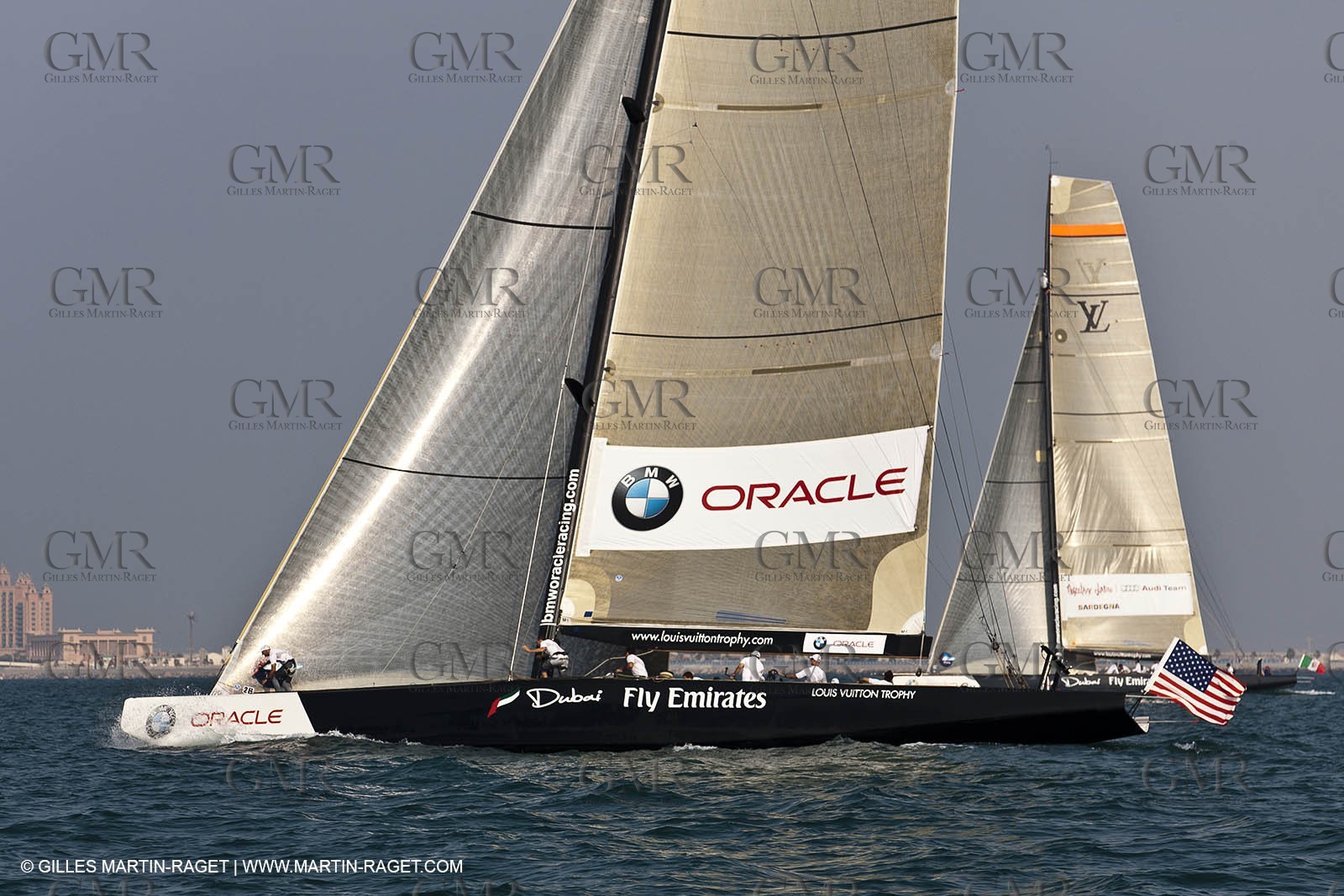 23 11 2010 - Dubai (UAE) - Dubai Louis Vuitton Trophy -  Round 2 - BMW ORACLE Racing Vs Mascalzone Latino