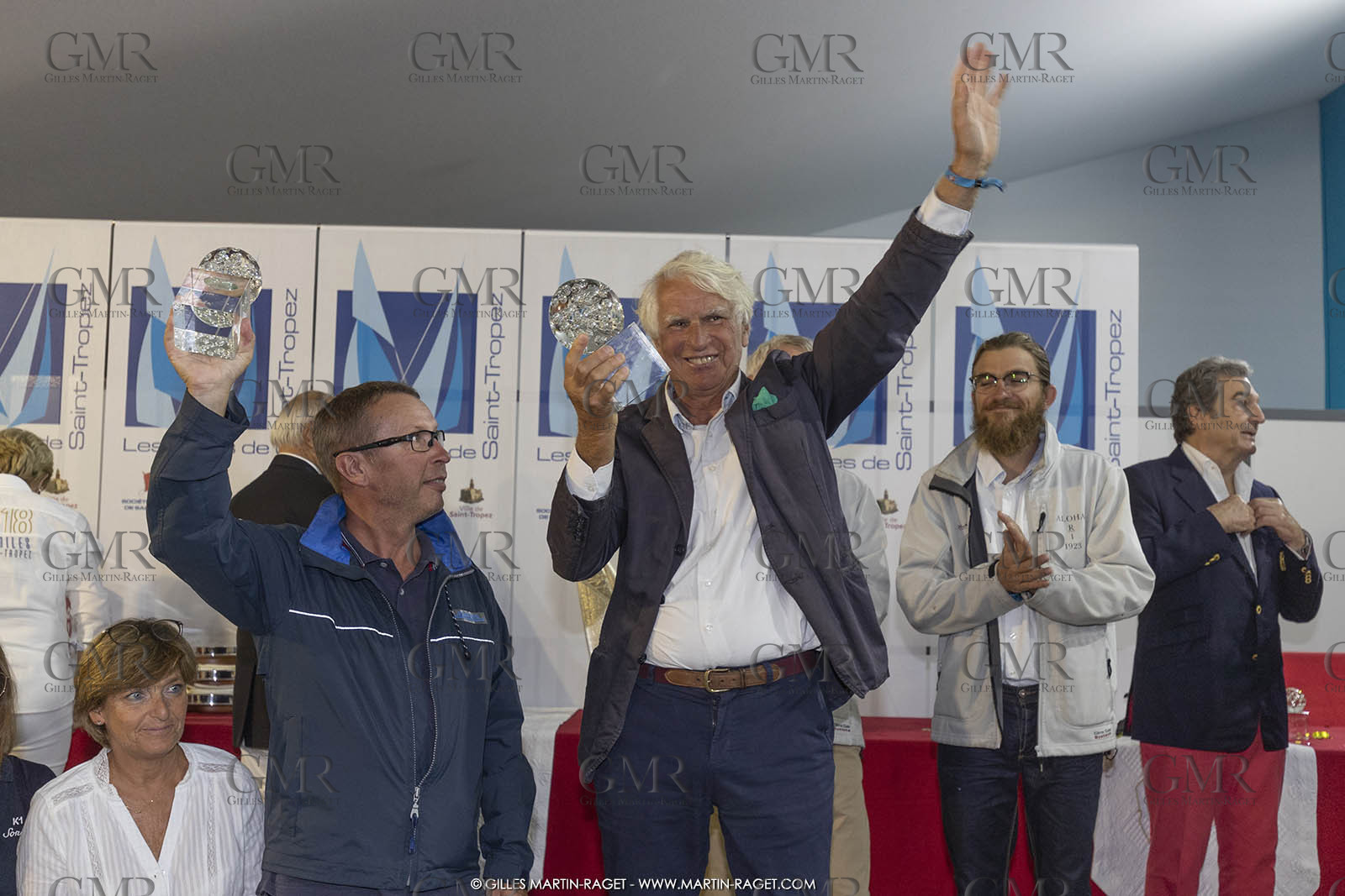 7 10 2018 Saint-Tropez (FRA,83), LEs Voiles de Saint-Tropez 2018, jour 8, prize giving