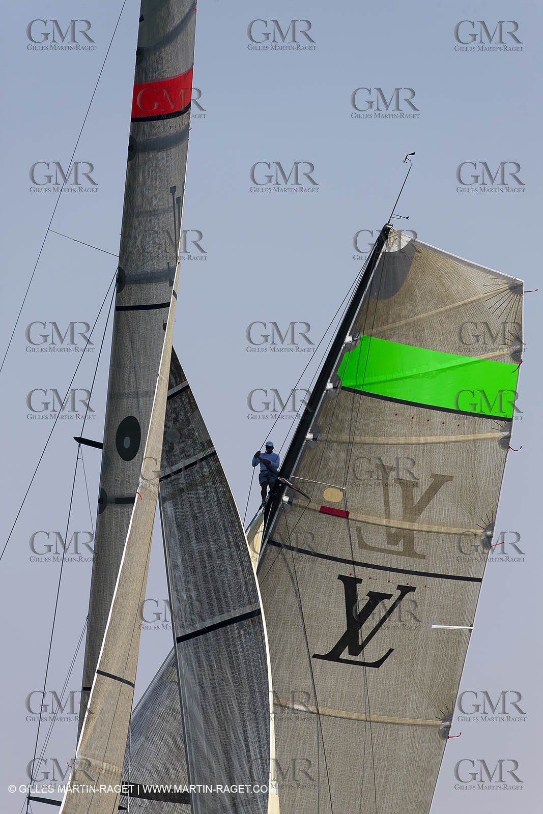 18 11 2010 - Dubai (UAE) - Dubai Louis Vuitton Trophy -  BMW ORACLE Racing Vs Mascalzone Latino