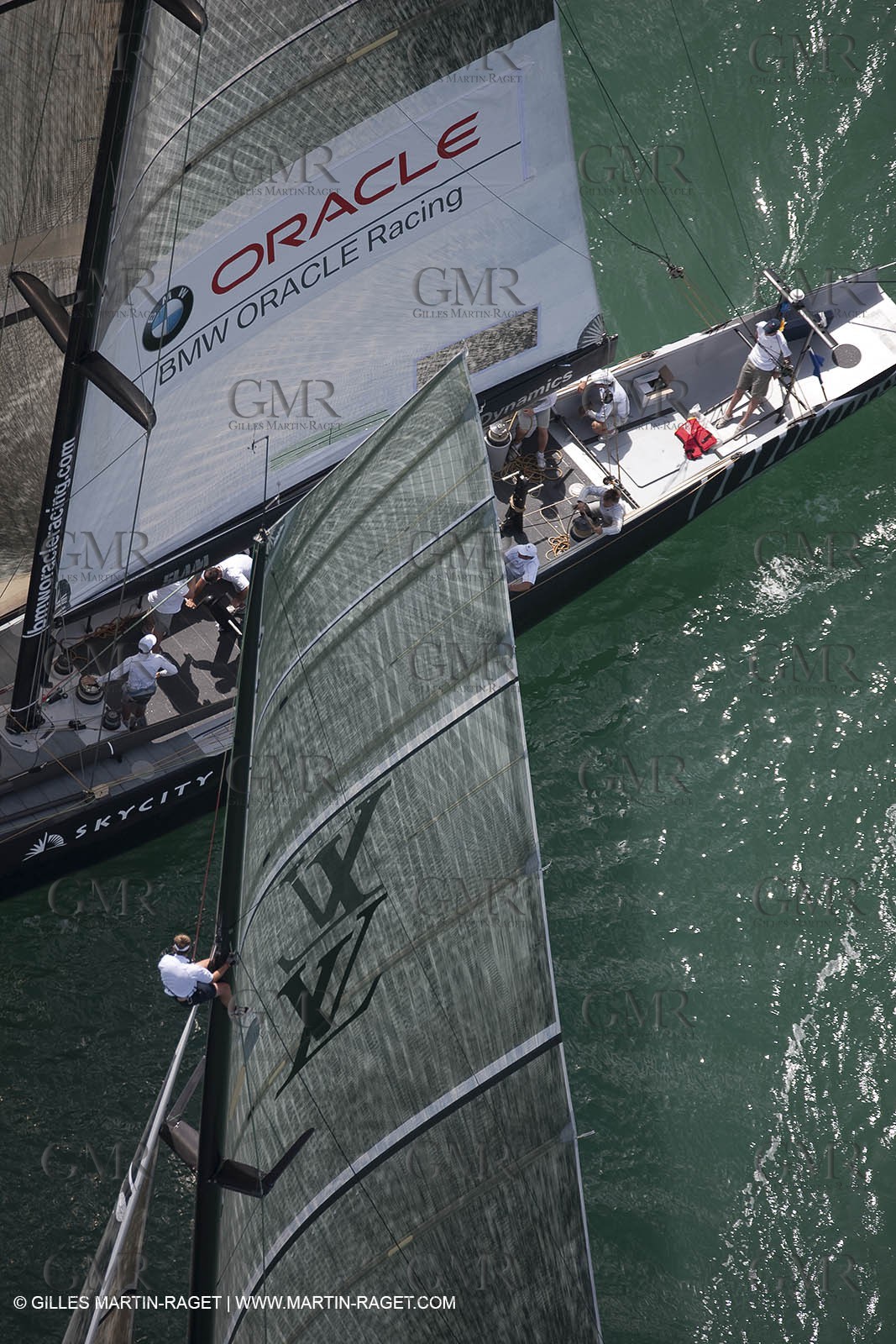 29 01 2009 - Auckland (NZL) -  Louis Vuitton Pacific Series - BMW ORACLE Racing - Training