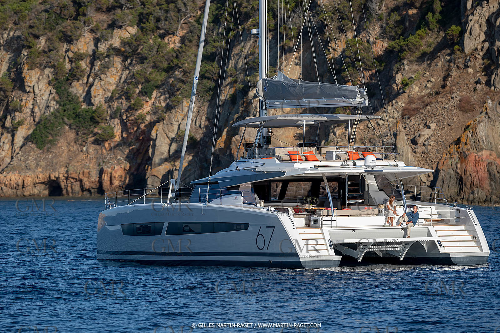 30 08 2018, Porto Vecchio (FRA, South Corsica) Chantier Fountaine-Pajot, Alegria 67