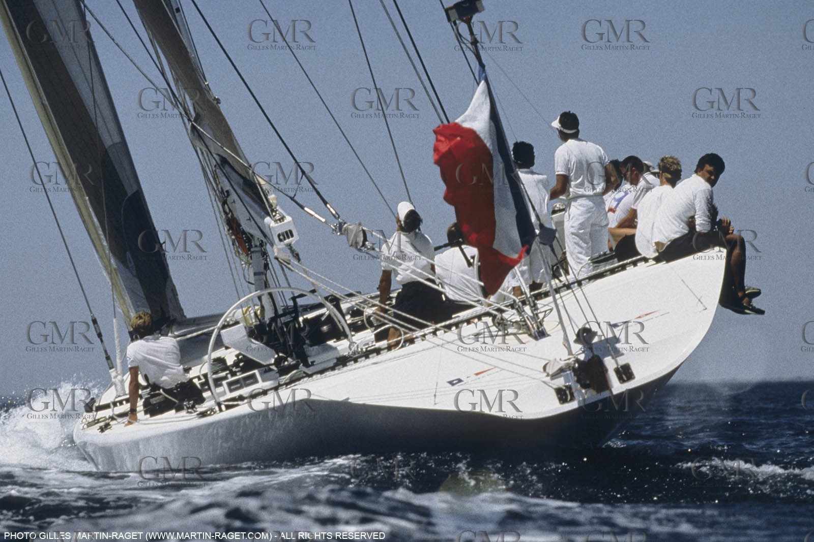 Sailing, Yacht Racing, America's Cup XXVIII, San Diego (USA,CA), 1992, Le Défi Français