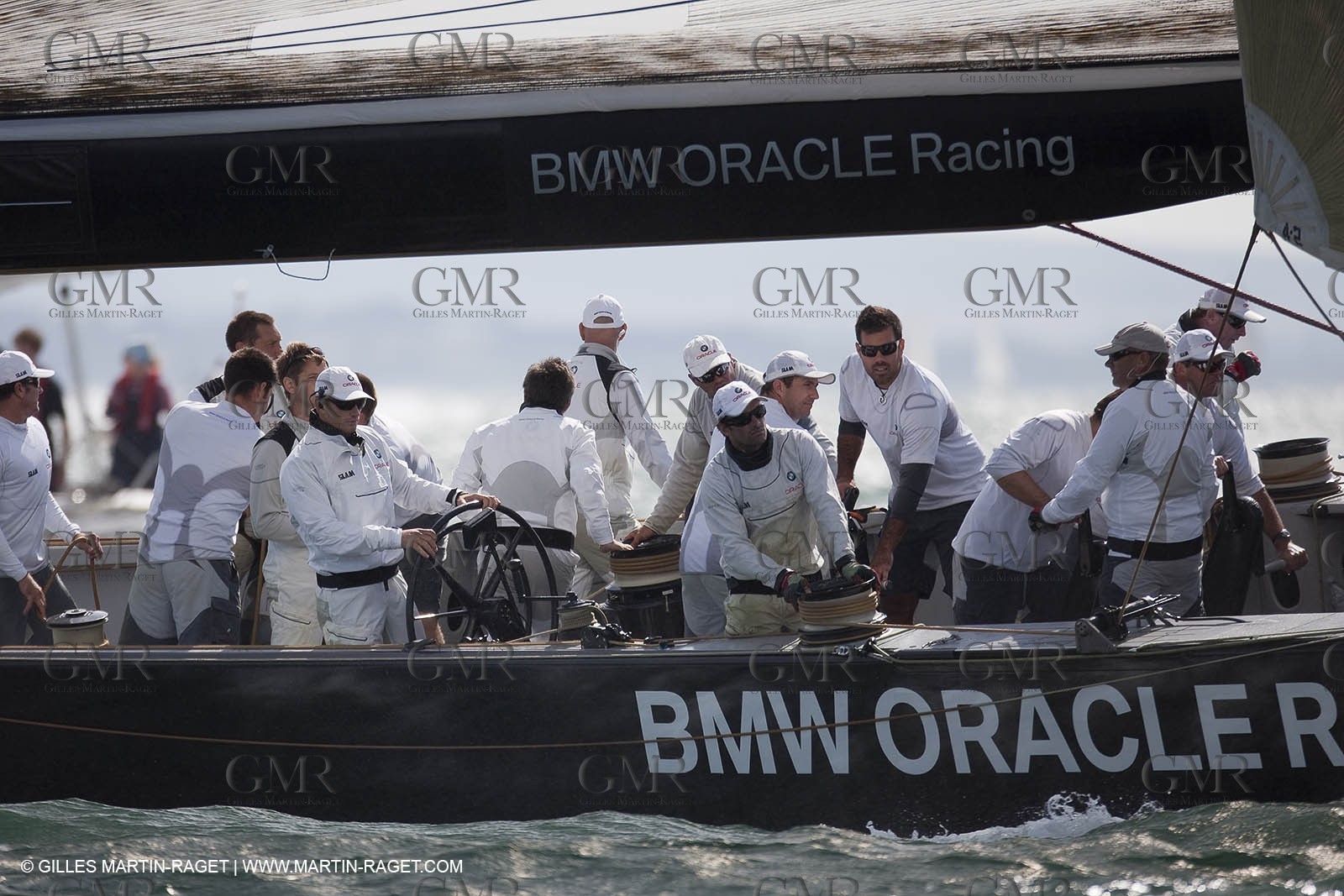 03 08 2010 - Cowes (UK, IOW) - The 1851 Cup -  BMW ORACLE Racing - Day 1