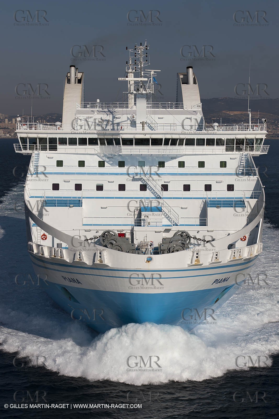 14 01 2012 - Marseille (FRA,13) - La Meridionale shipping company - the Piana off Marseille and the Calanques