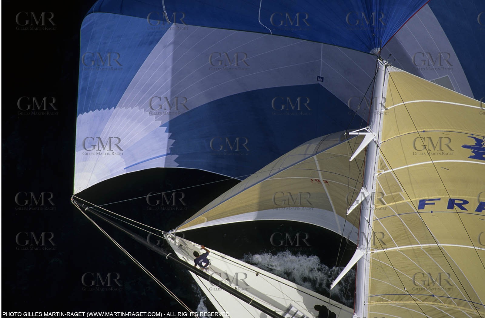 America's cup - San Diego 1992 - Défi français - France 2