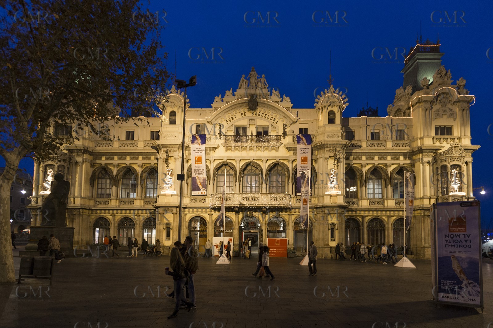 16 12 2014, Barcelona (ESP), Barcelona World Race 2014-15, Barcelona Mayor visit and media day