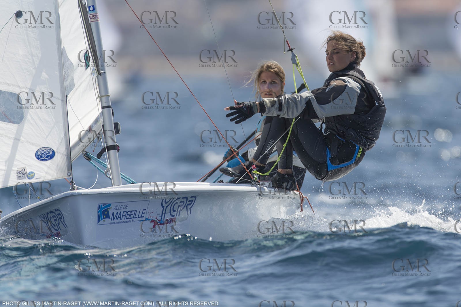 12 04 2015, Marseille (FRA), Yachting Club de la Pointe Rouge - Coupe Internationale de Printemps des 470, Final Day