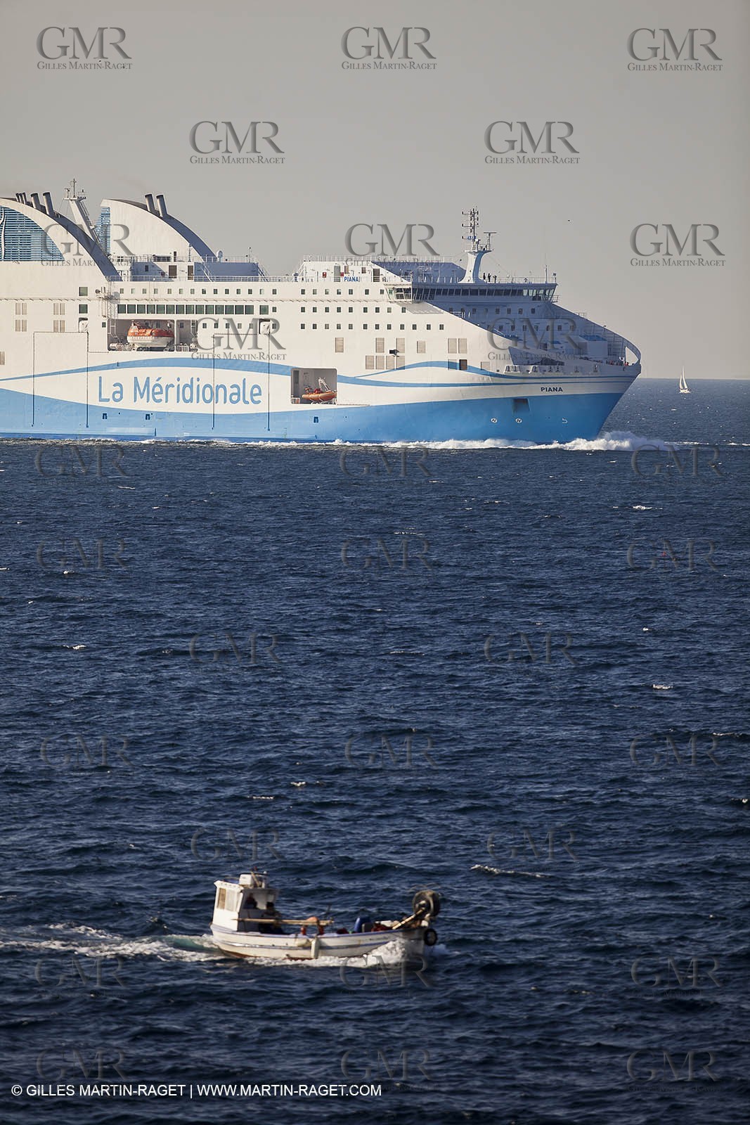 14 01 2012 - Marseille (FRA,13) - La Meridionale shipping company - the Piana off Marseille and the Calanques