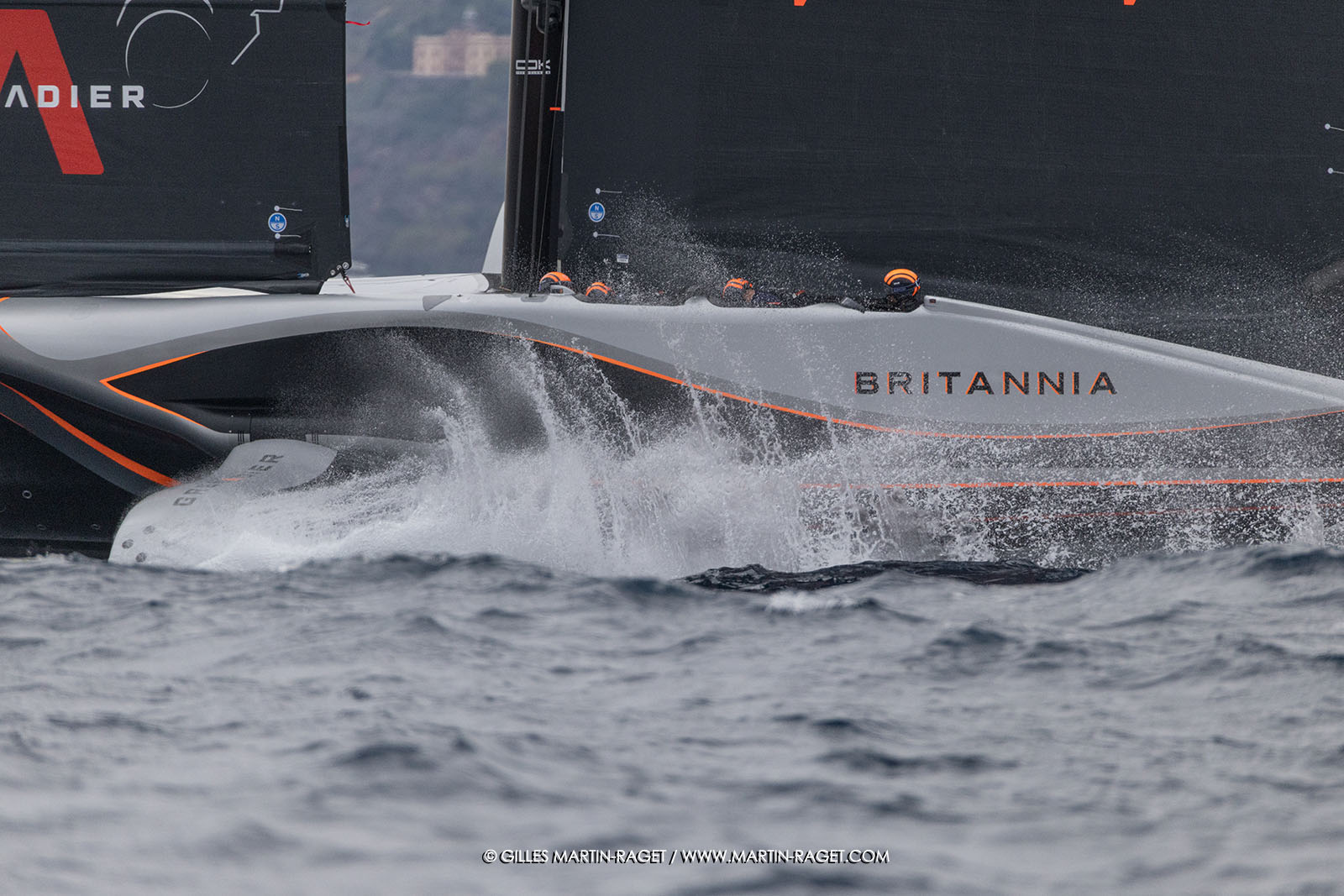 18 10 2024, Barcelona (ESP), Louis Vuitton 37th America's Cup, Final Match, Race Day 5, Race 8