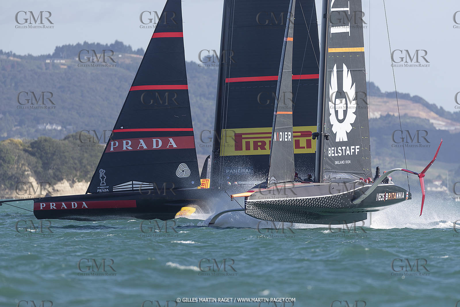 11 01 2021, Auckland (NZL), 36th America's Cup, Practice Racing