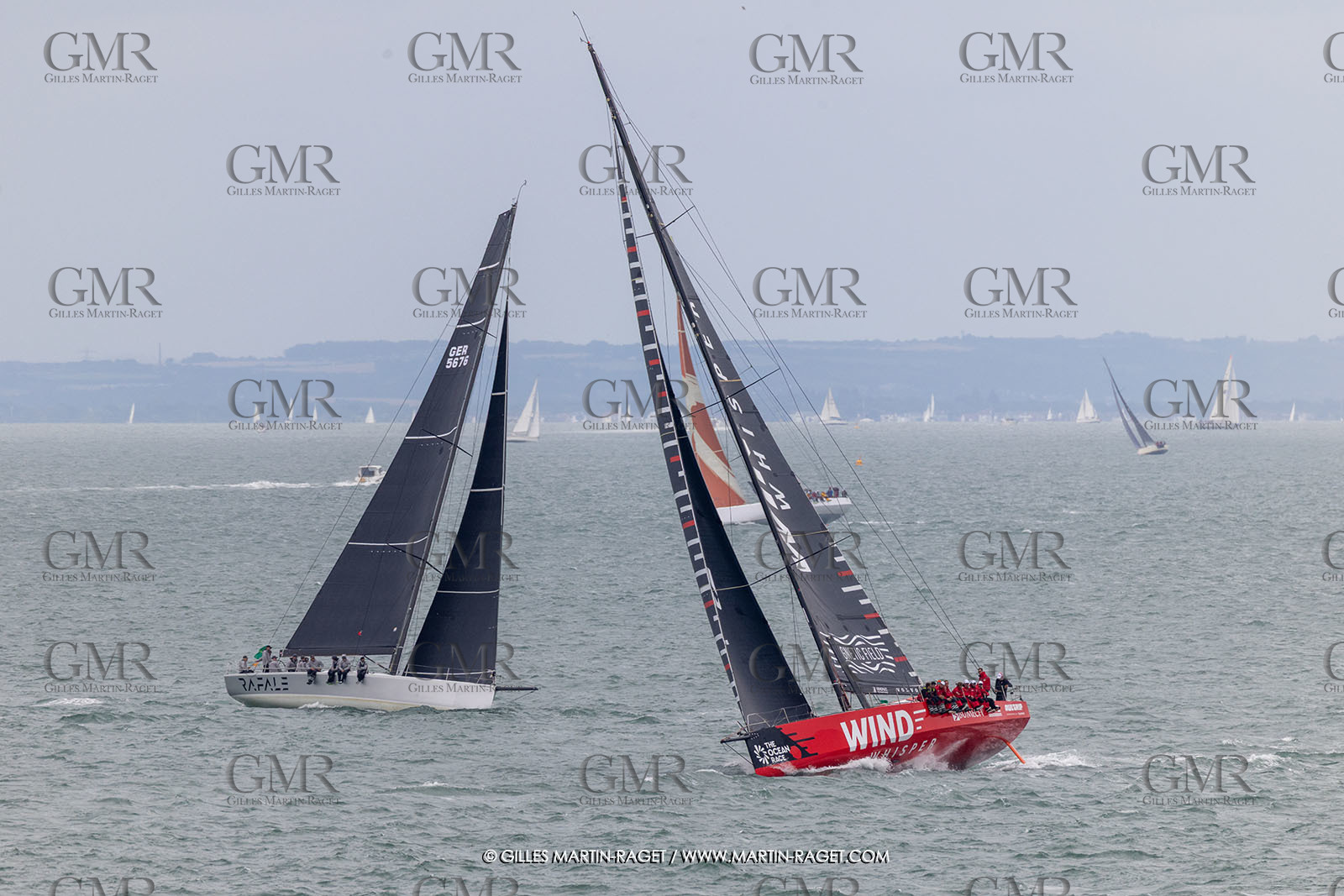 26 07 2025, Cowes (UK, IOW), Admiral's Cup 2025, Rolex Fastnet Race start,