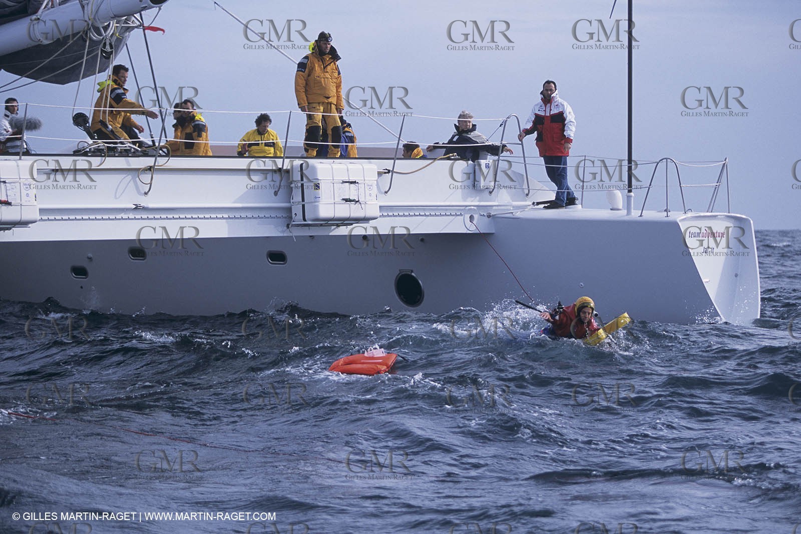 Sailing, OffshoreRacing,maxi Multihulls,  The Race, Team Adventure