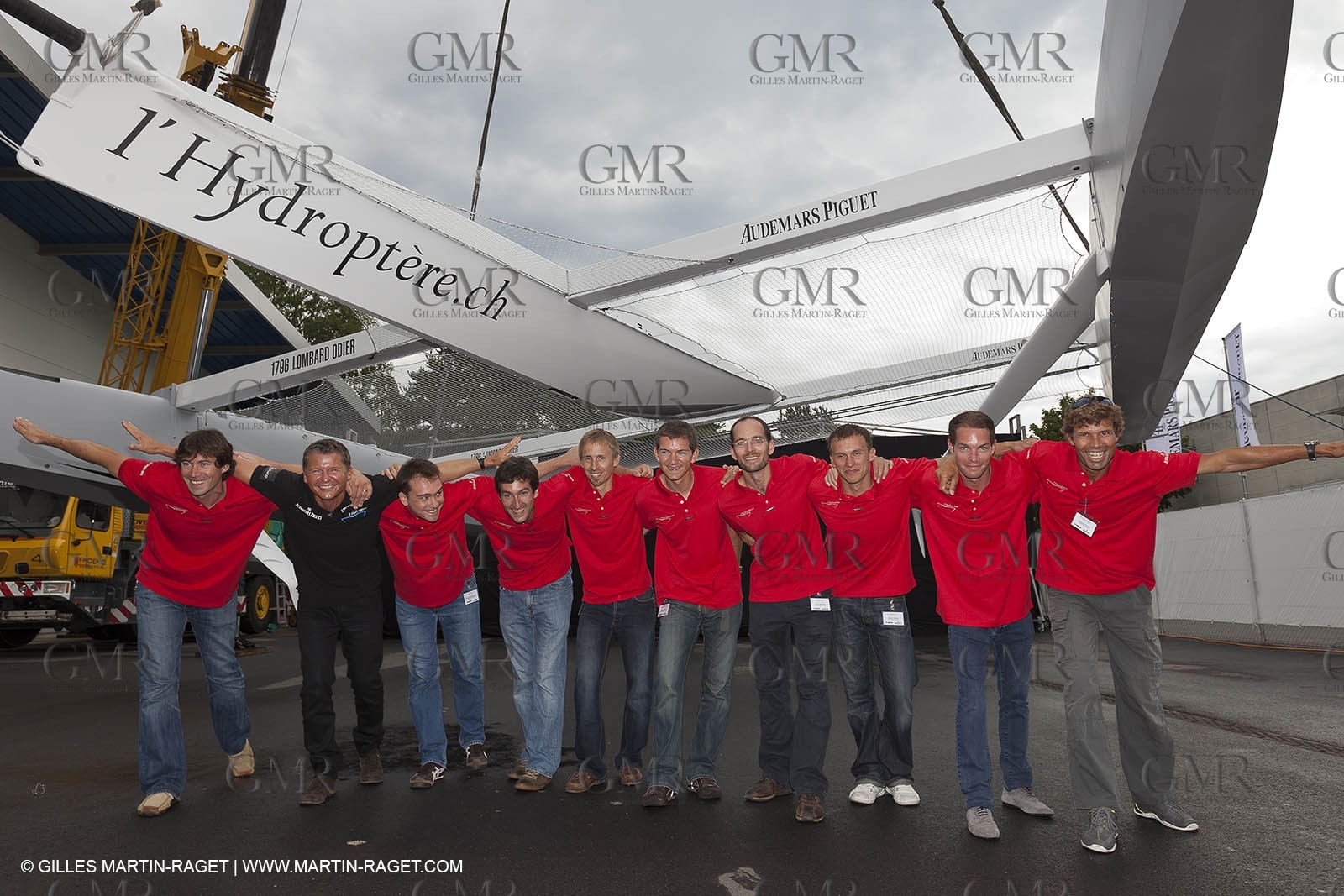 23 08 2010 - Ecublens (SUI) - L'Hydroptère.CH - Sortie de chantier