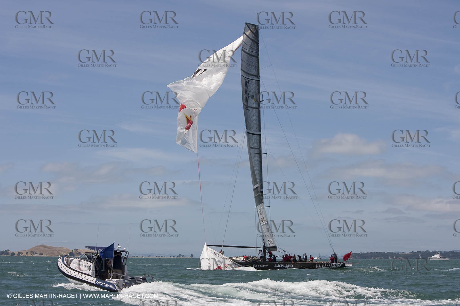 31 01 2009 - Auckland (NZL) - Louis Vuitton Pacific Series - Racing Day 2