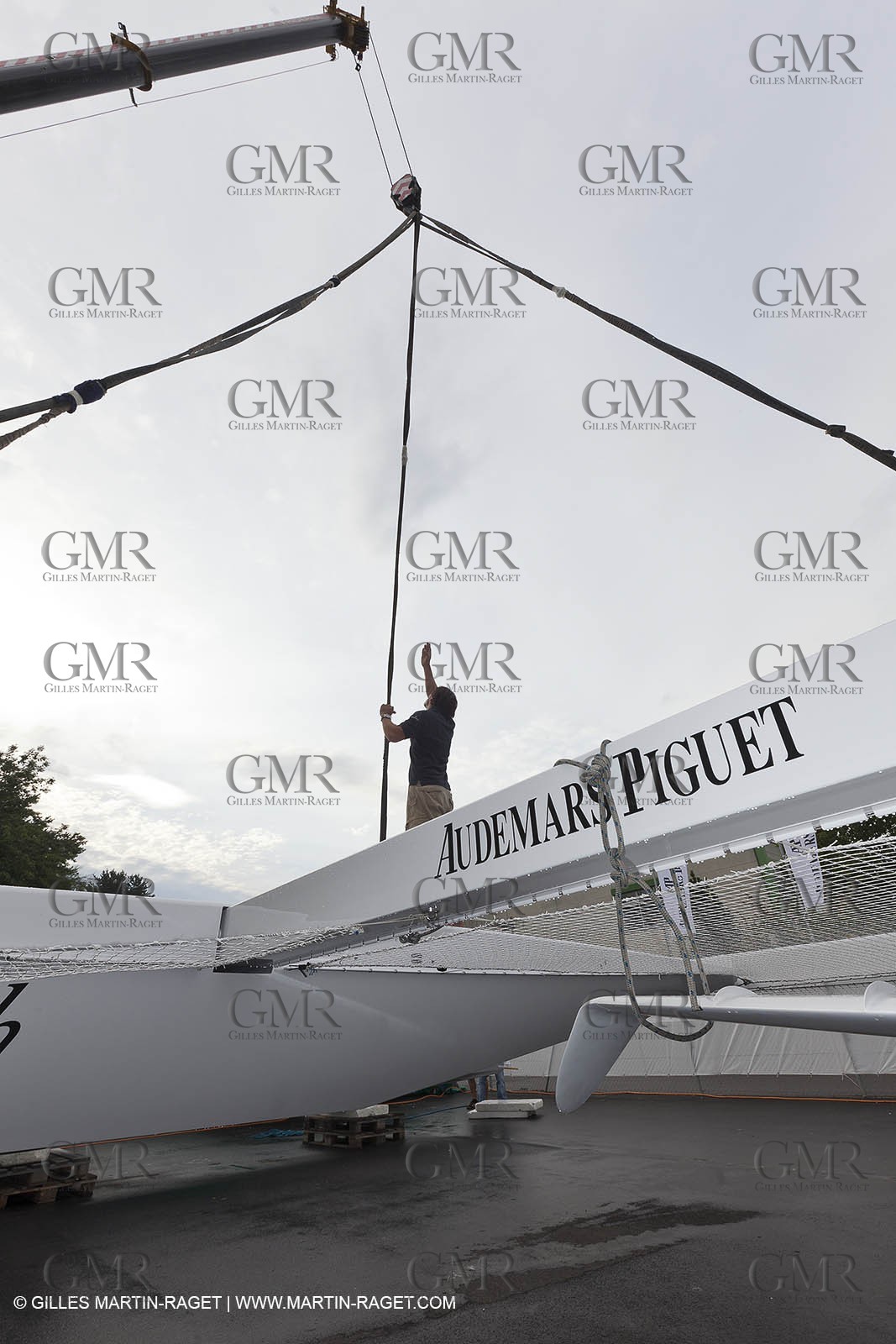 23 08 2010 - Ecublens (SUI) - L'Hydroptère.CH - Sortie de chantier