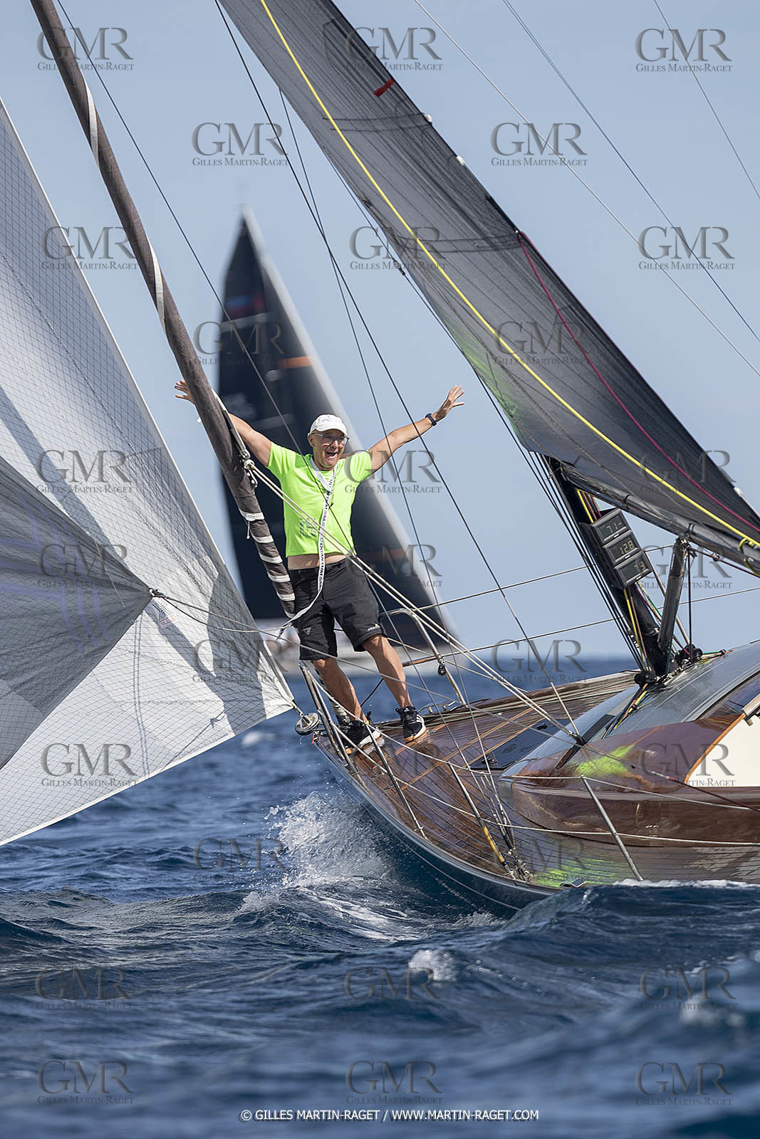 25 09 2022, Saint-Tropez (FRA, 83), Les Voiles de Saint-Tropez 2022, Arrivée des bateaux et de la Coupe d'Automne du Yacht Club de France