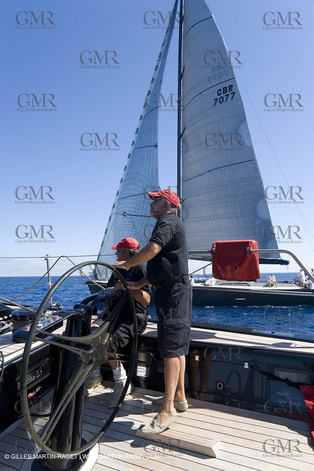 03 09 06 - Porto Cervo (Sardinia) - Maxi World Cup 2006 - A bord Wally 90 Tango