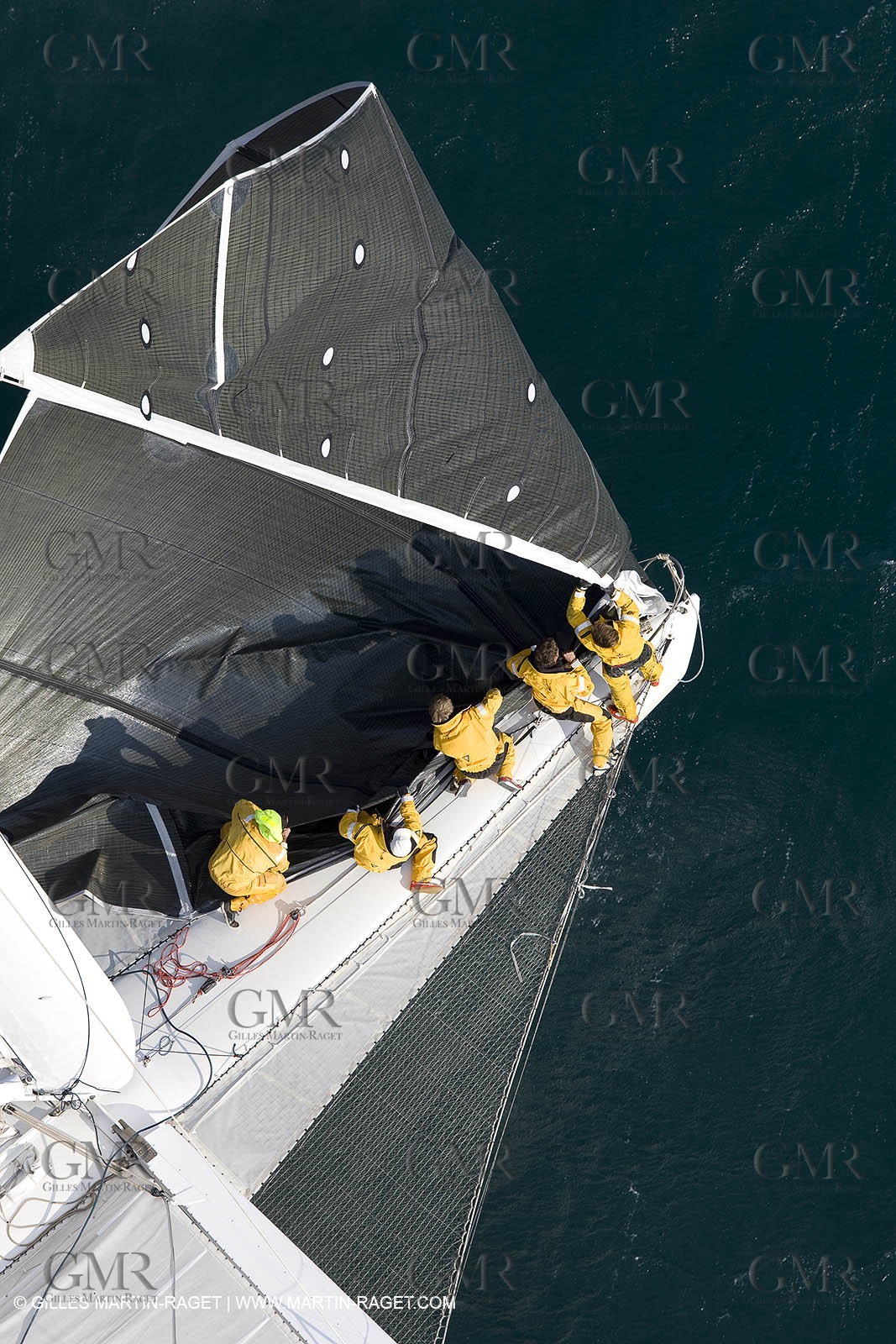 03 10 2008 - Fos   mer (FRA, 13) - L'Hydroptère - Tentative de record de vitesse