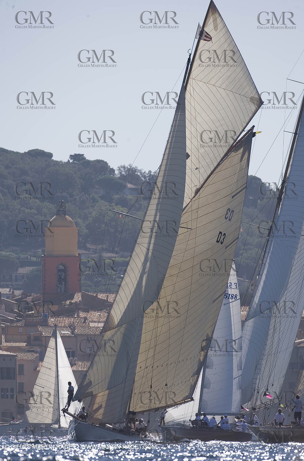 Sailing, Classic yachts, Voiles de Saint-Tropez 2006