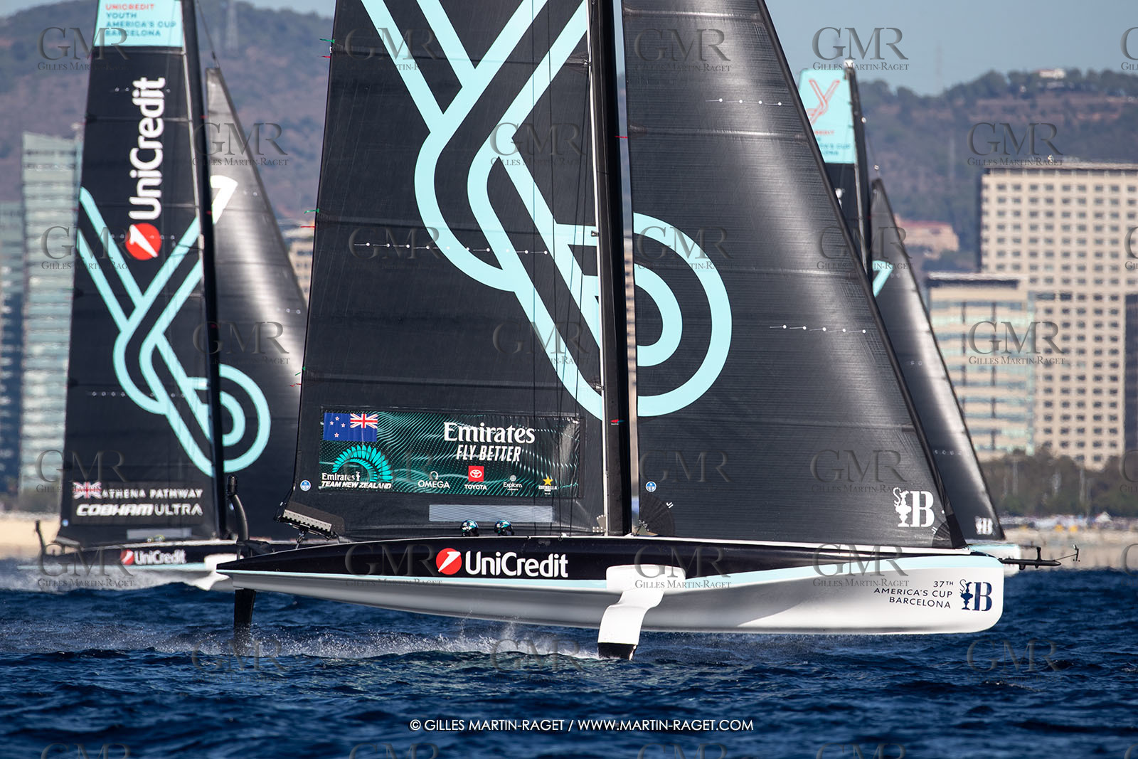 15 09 2024, Barcelona (ESP), 37th America's Cup, Unicedit Youth America's Cup,