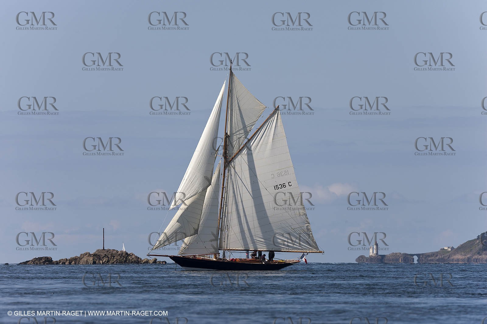 19 05 2010 - Brest (FRA,29) -  Pen Duick in the Brest straight